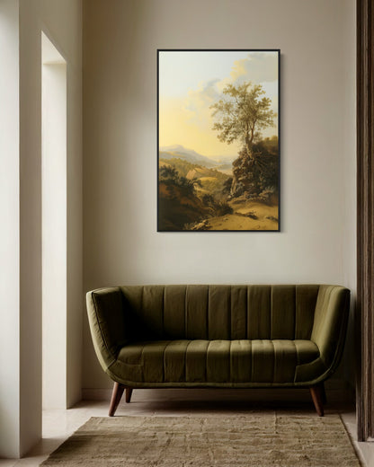 Luther Landscape Canvas Print - Painted Paper