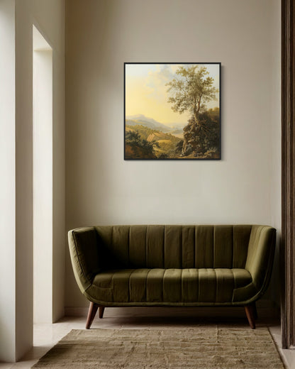 Luther Landscape Canvas Print - Painted Paper