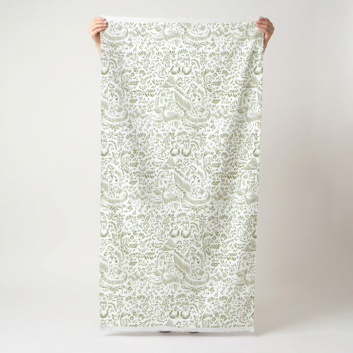 Luzia - Fabric - Painted Paper