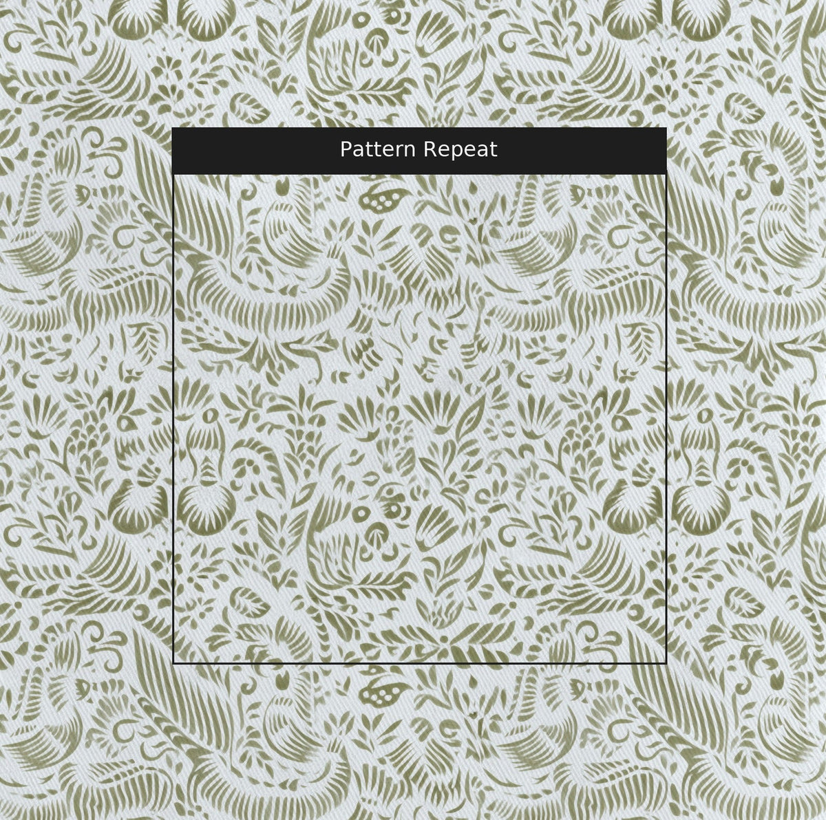 Luzia - Fabric - Painted Paper