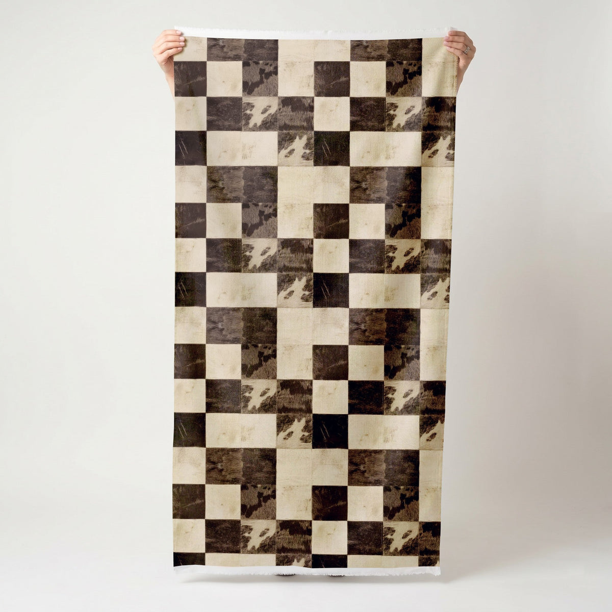 Lyle Cowhide - Fabric - Painted Paper