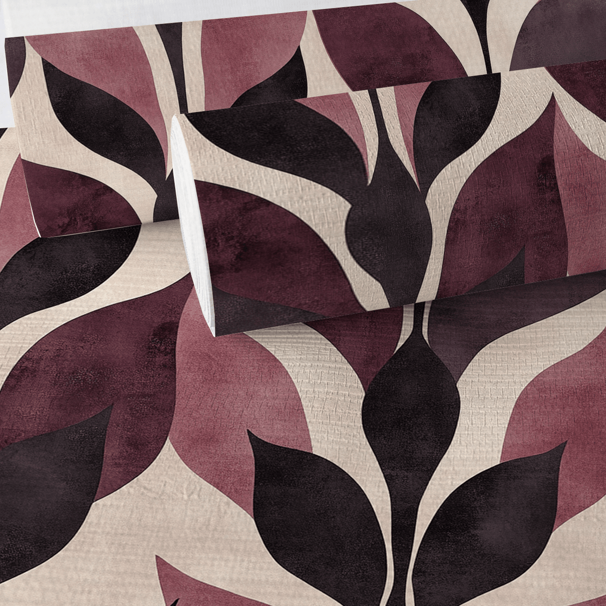 Lysandra Faux Grasscloth Wallpaper - Painted Paper
