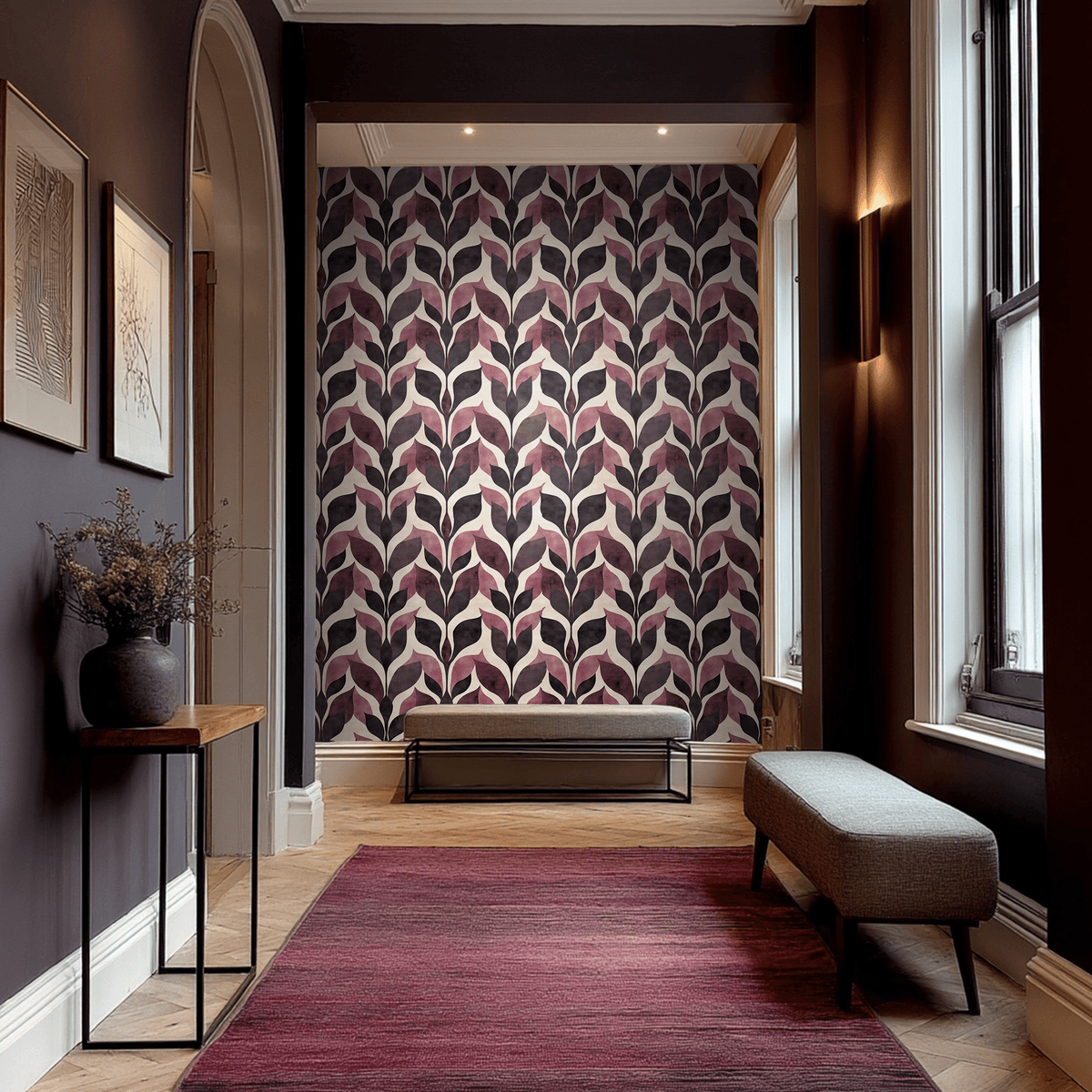 Lysandra Wallpaper - Painted Paper