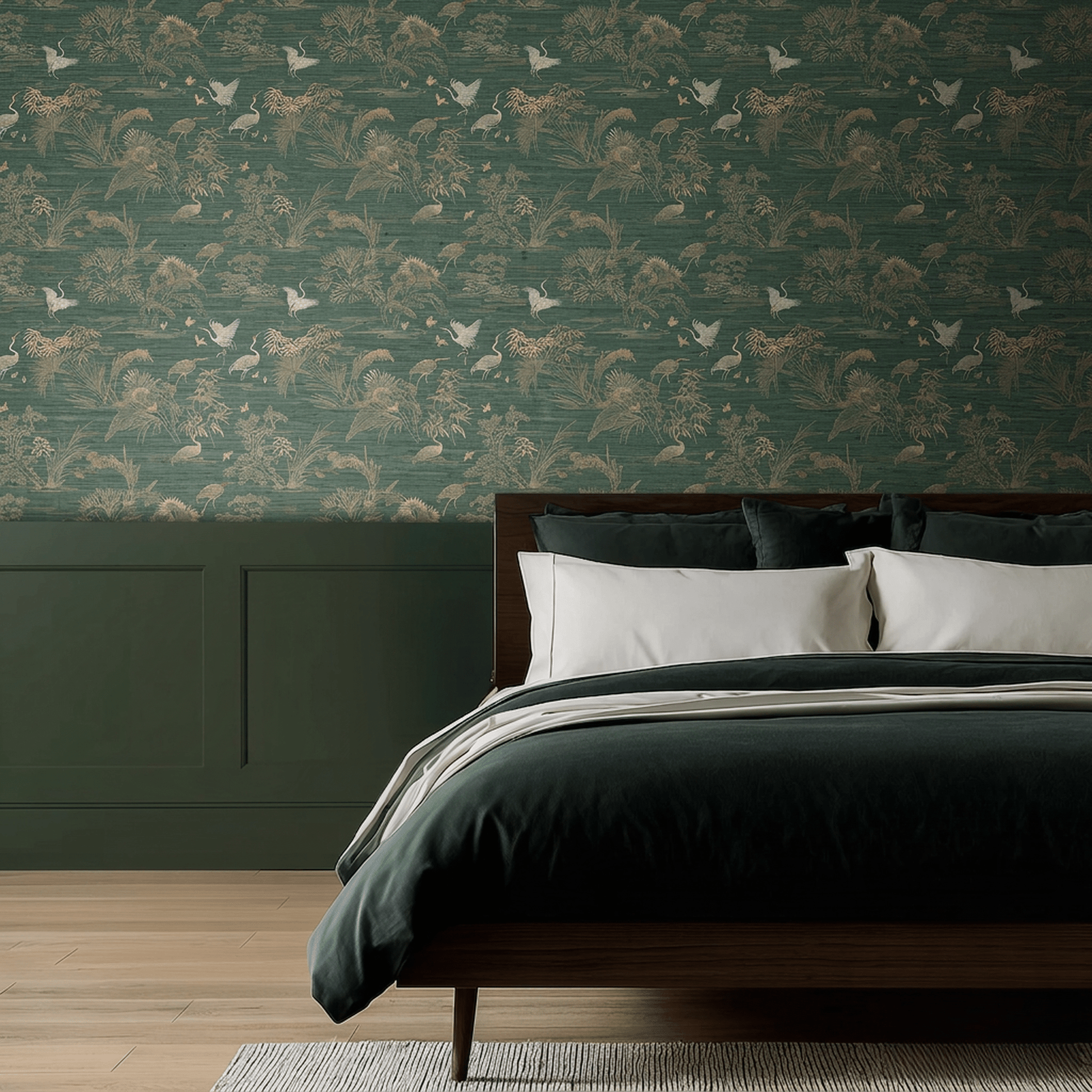 Madden Faux Grasscloth Wallpaper - Painted Paper