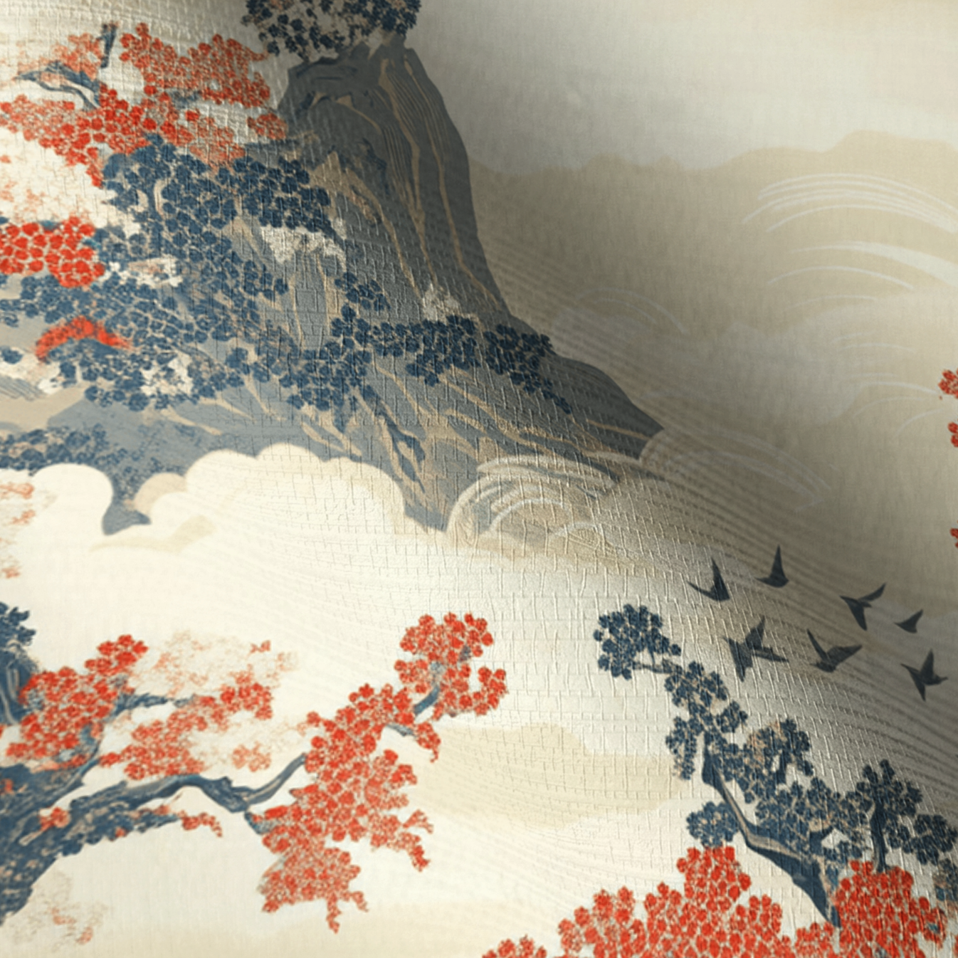 Maeve Faux Grasscloth Wallpaper