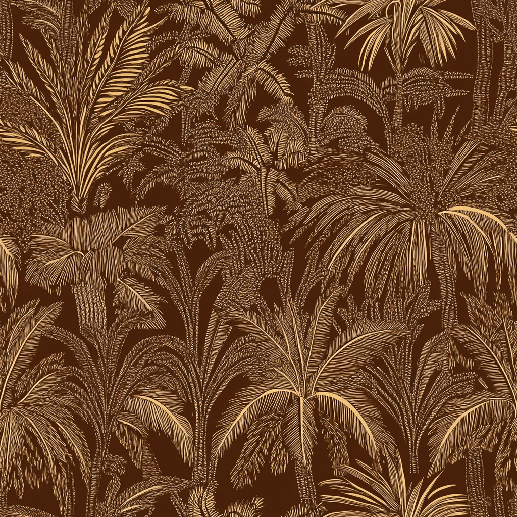 Mahogany Wallpaper - Painted Paper