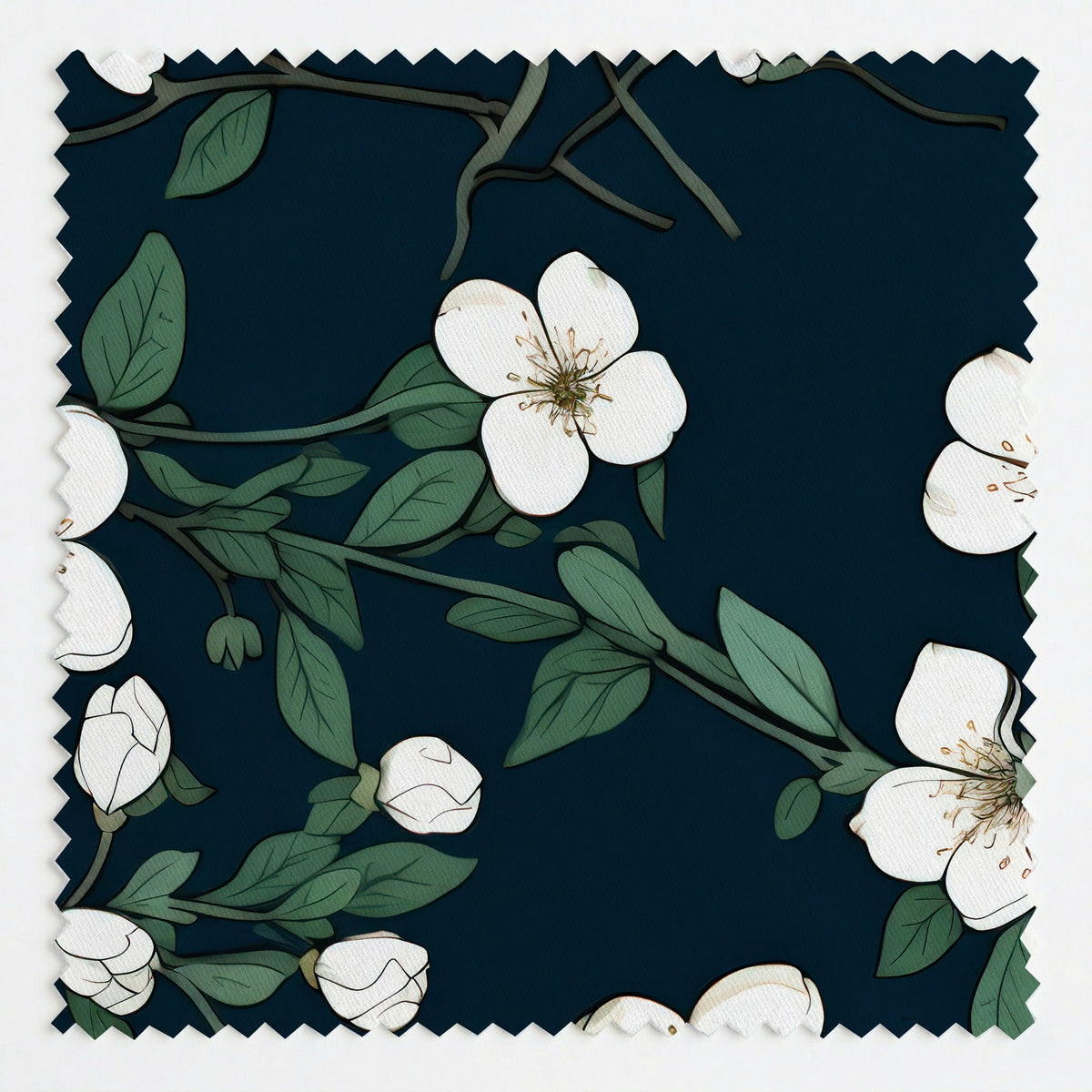 Maisie Floral - Fabric - Painted Paper