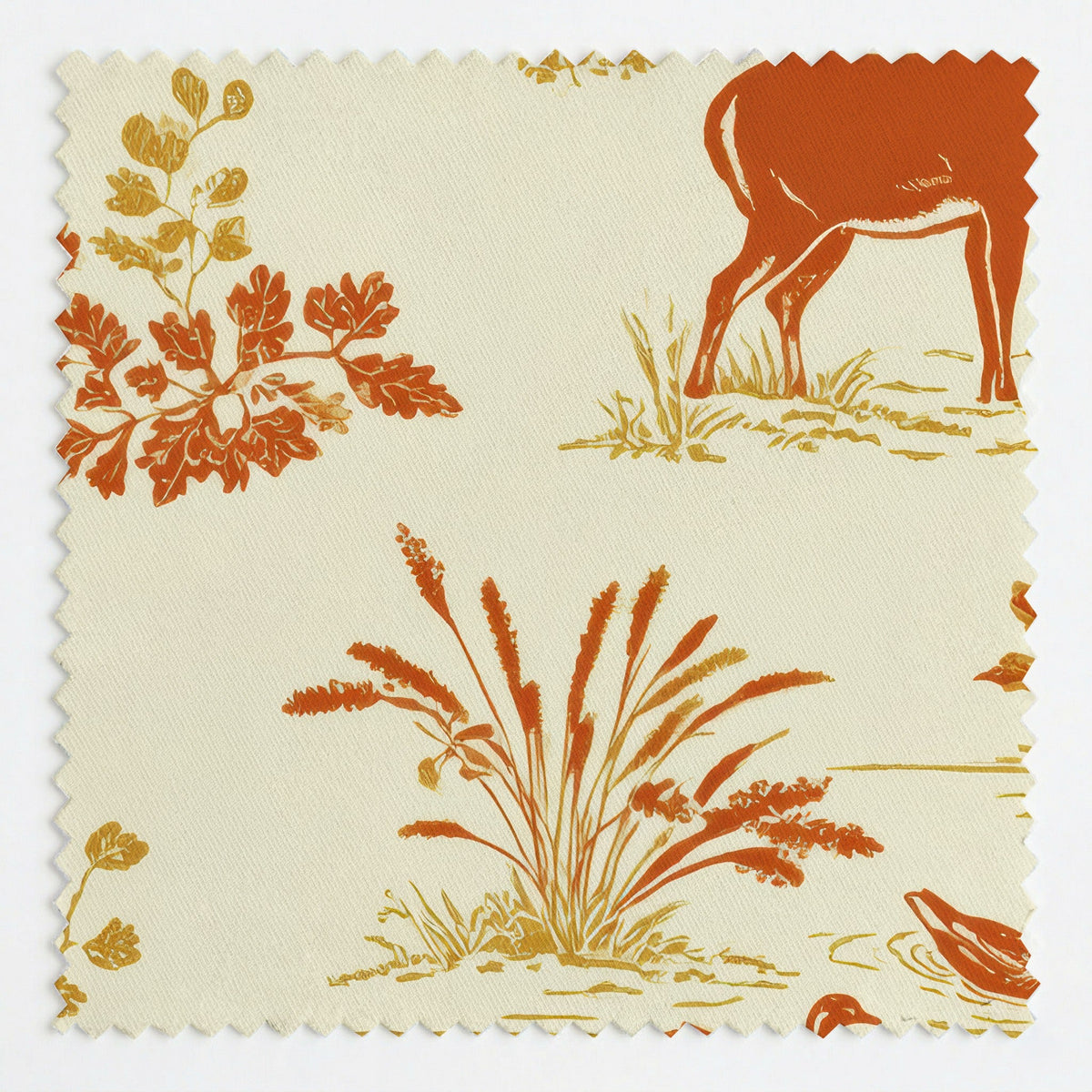 Mallard Grove - Fabric - Painted Paper