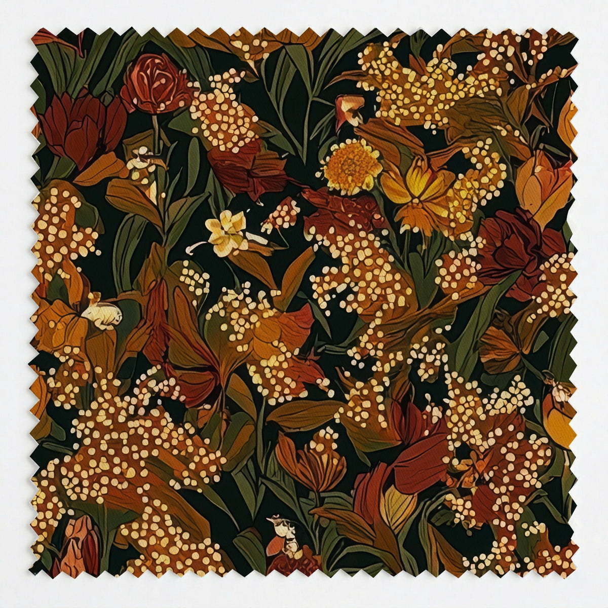 Marantha - Fabric - Painted Paper
