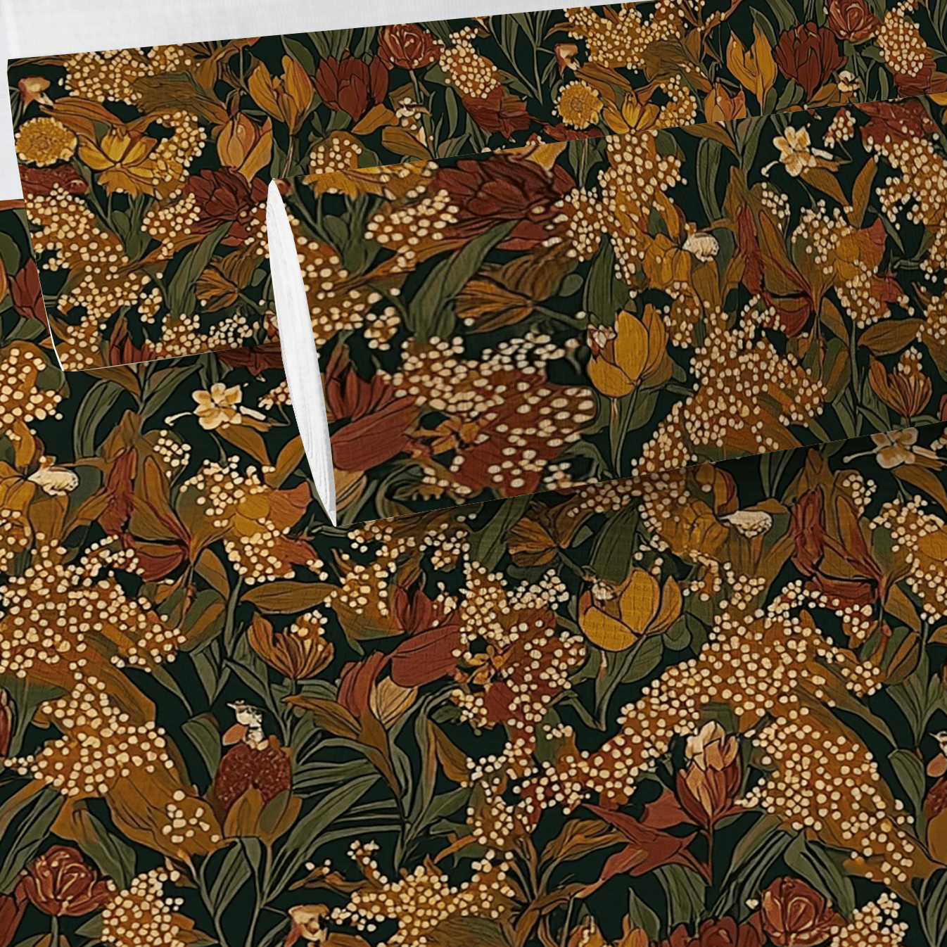 Marantha Faux Grasscloth Wallpaper - Painted Paper