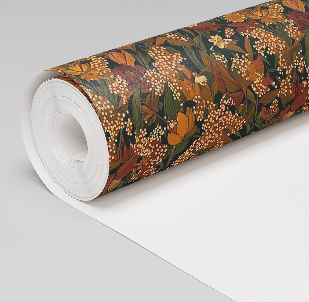 Marantha Wallpaper - Painted Paper