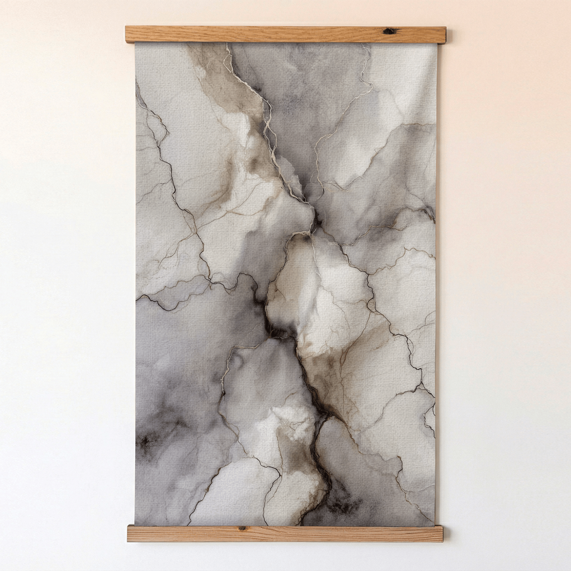 Marble Form - Tapestry - Painted Paper