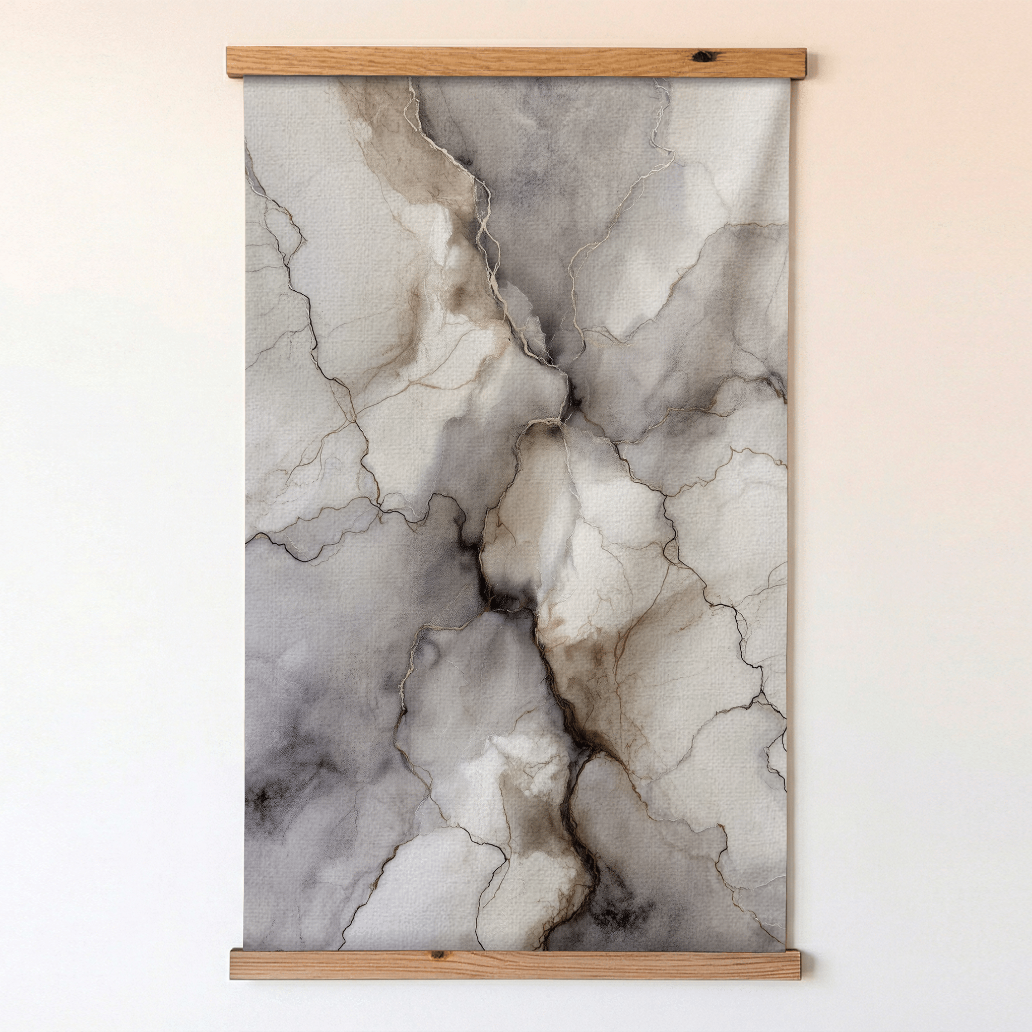 Marble Form - Tapestry - Painted Paper