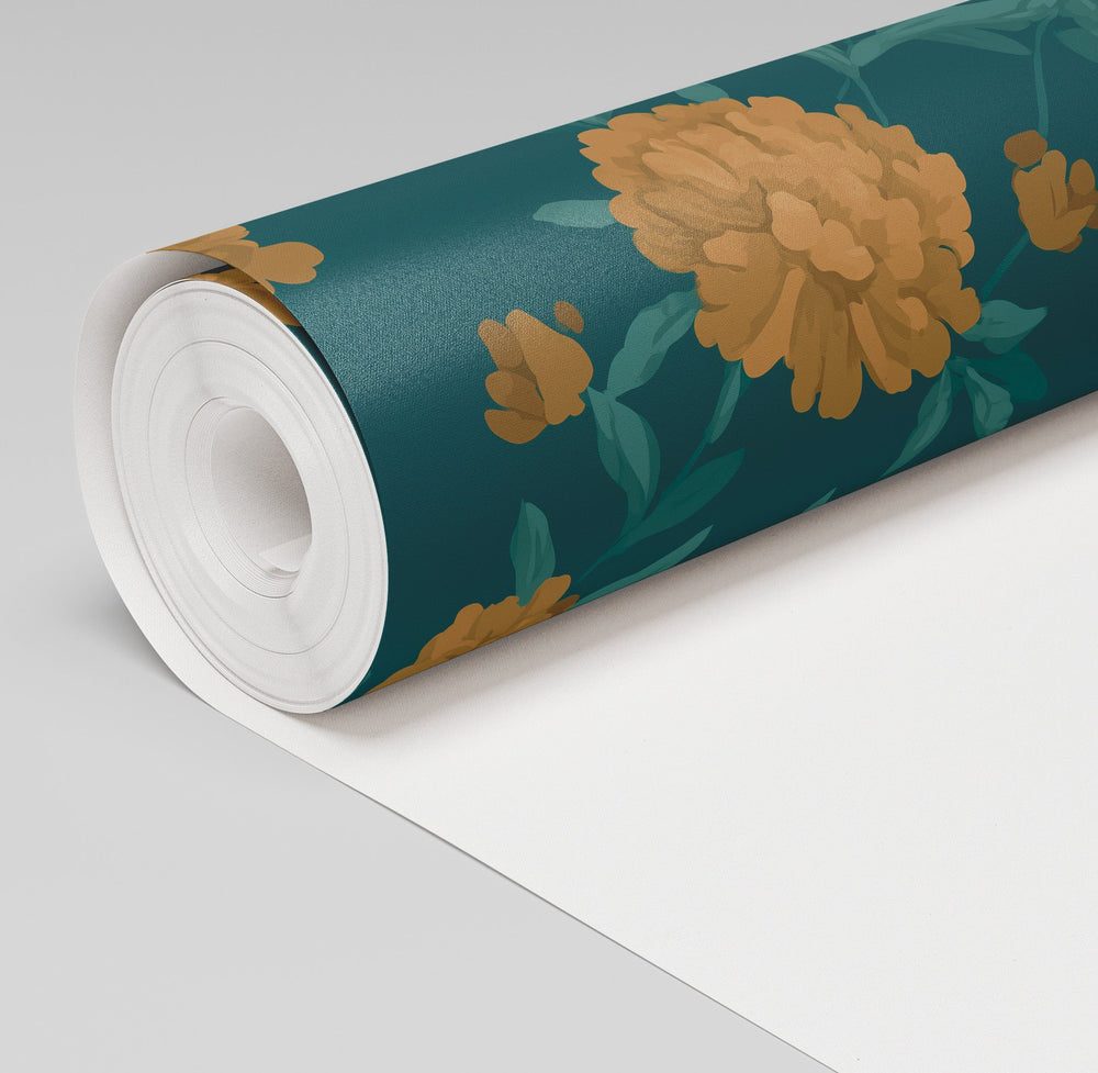 Marigold Manor Wallpaper - Painted Paper