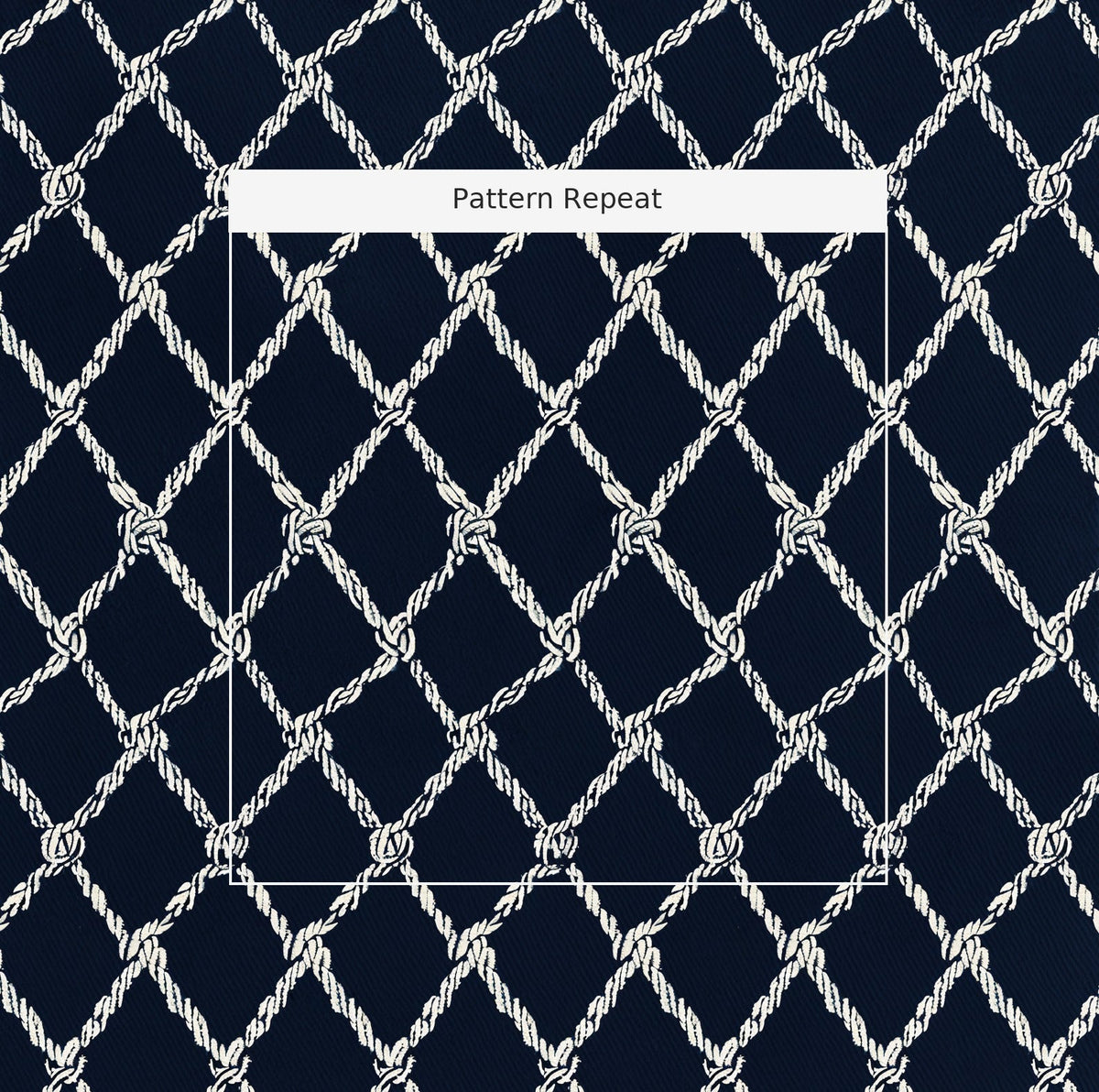 Mariner’s Net - Fabric - Painted Paper