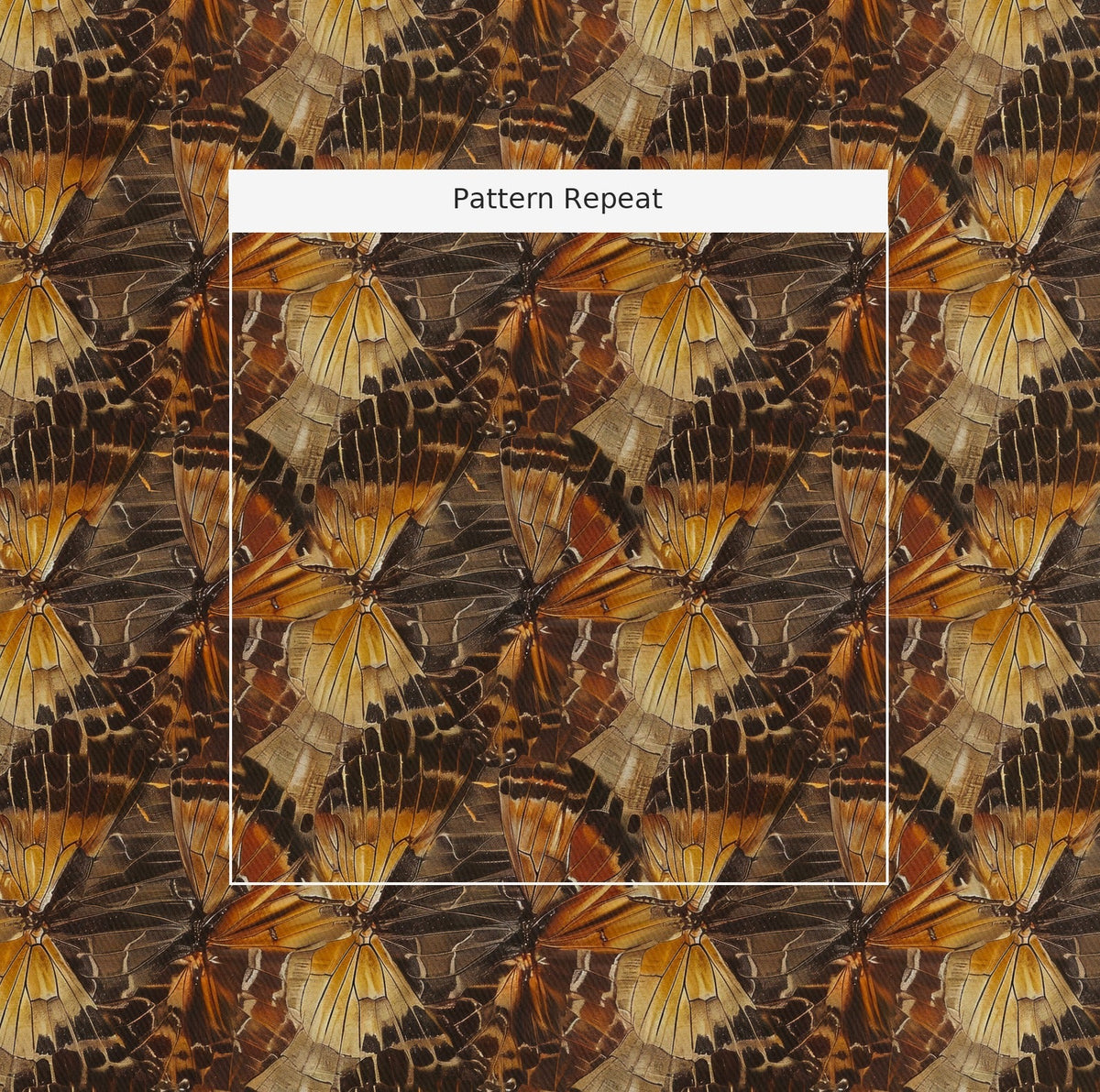 Mariposa & Moth - Fabric - Painted Paper