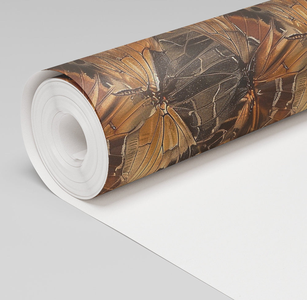 Mariposa & Moth Wallpaper - Painted Paper