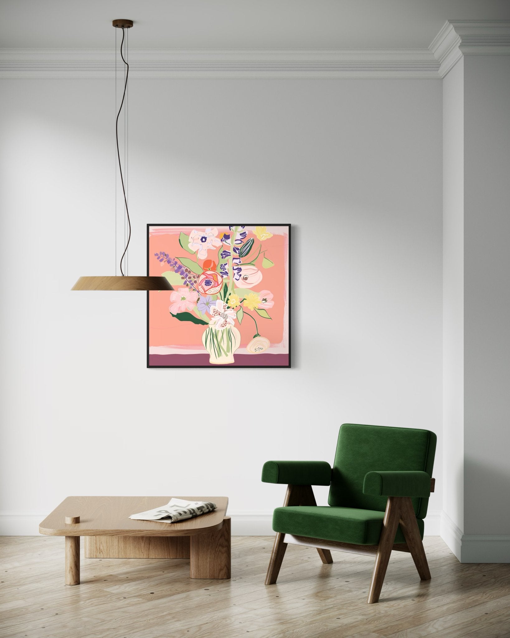 Marlene Still Life Canvas Print - Painted Paper