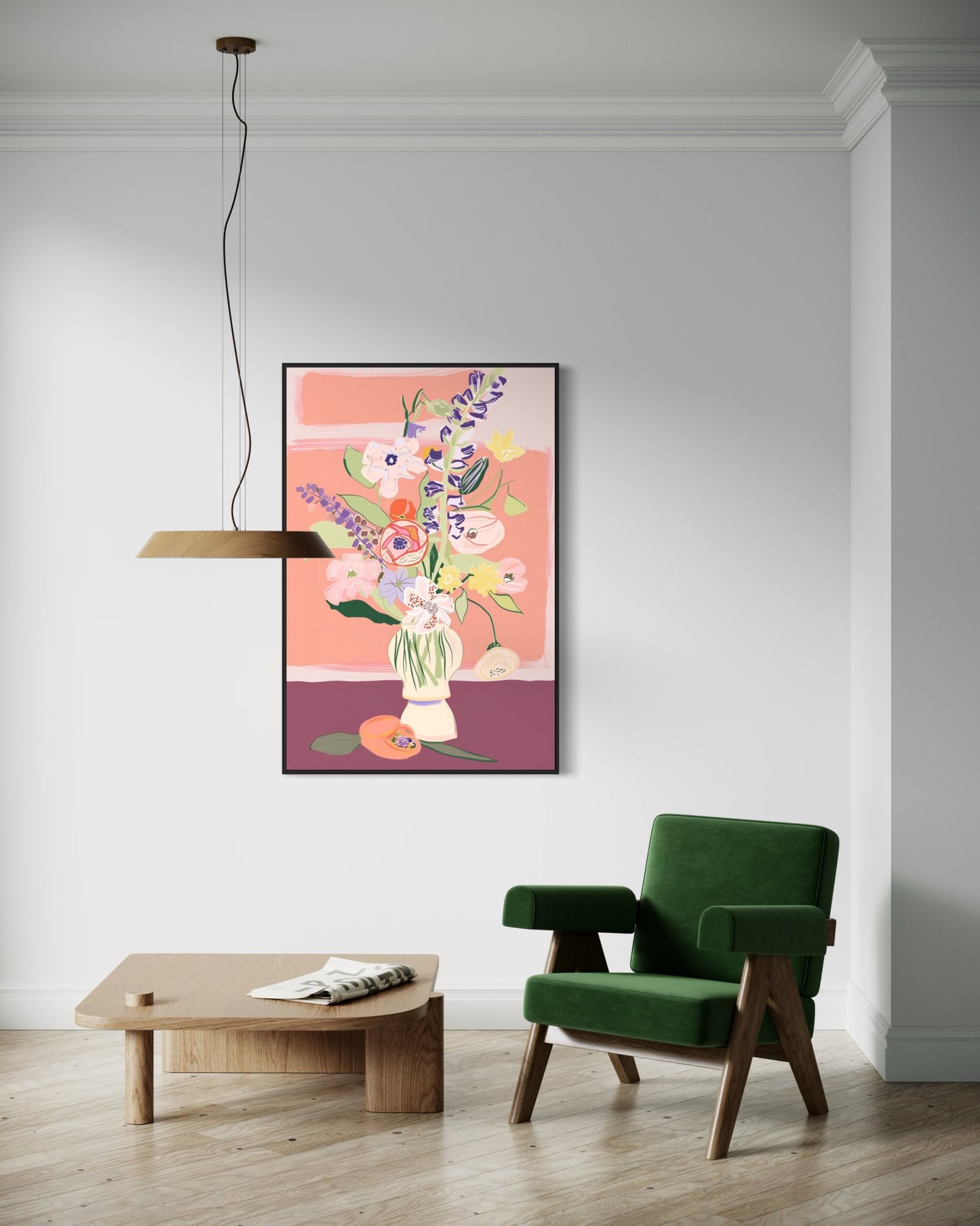 Marlene Still Life Canvas Print - Painted Paper