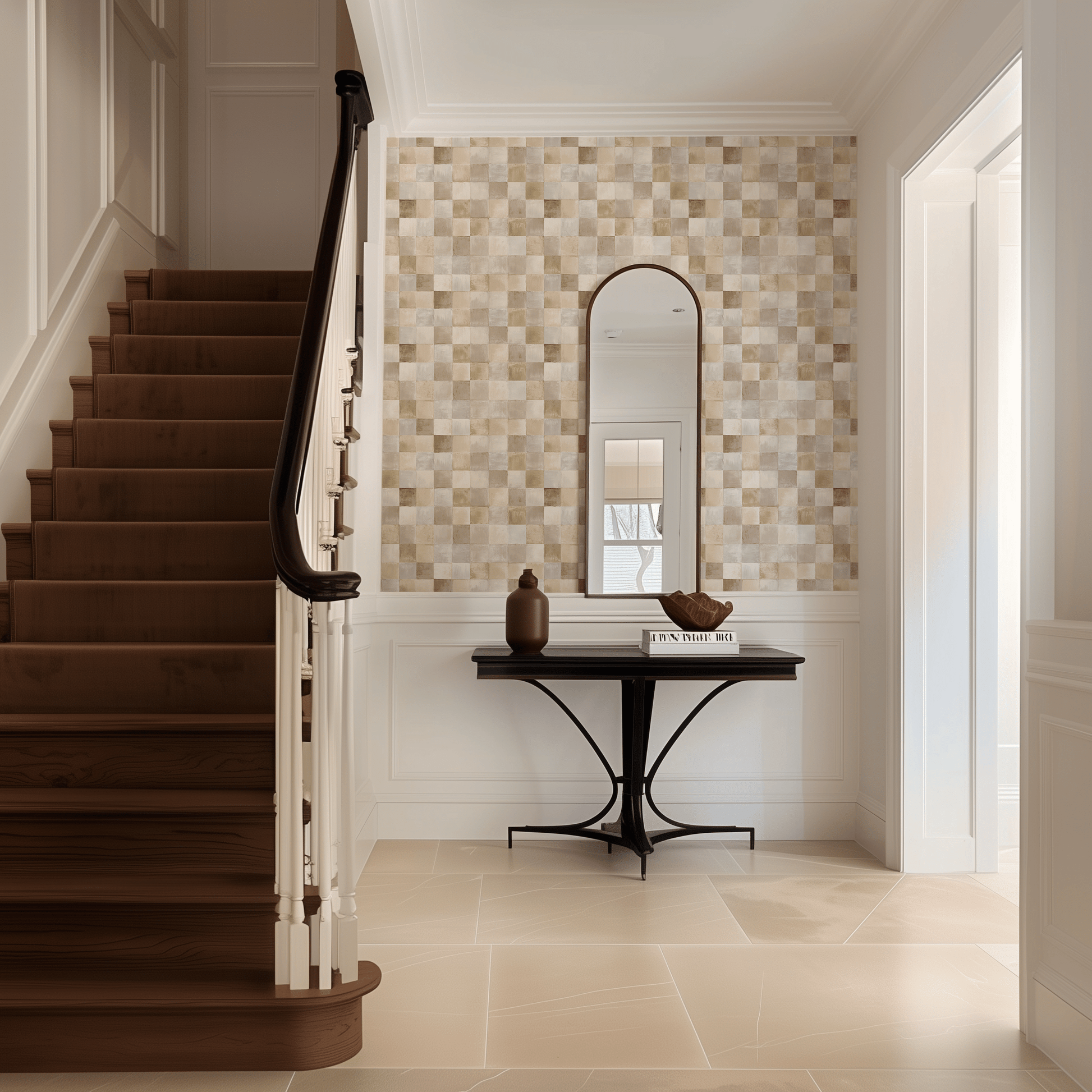 Marquette Wallpaper - Painted Paper