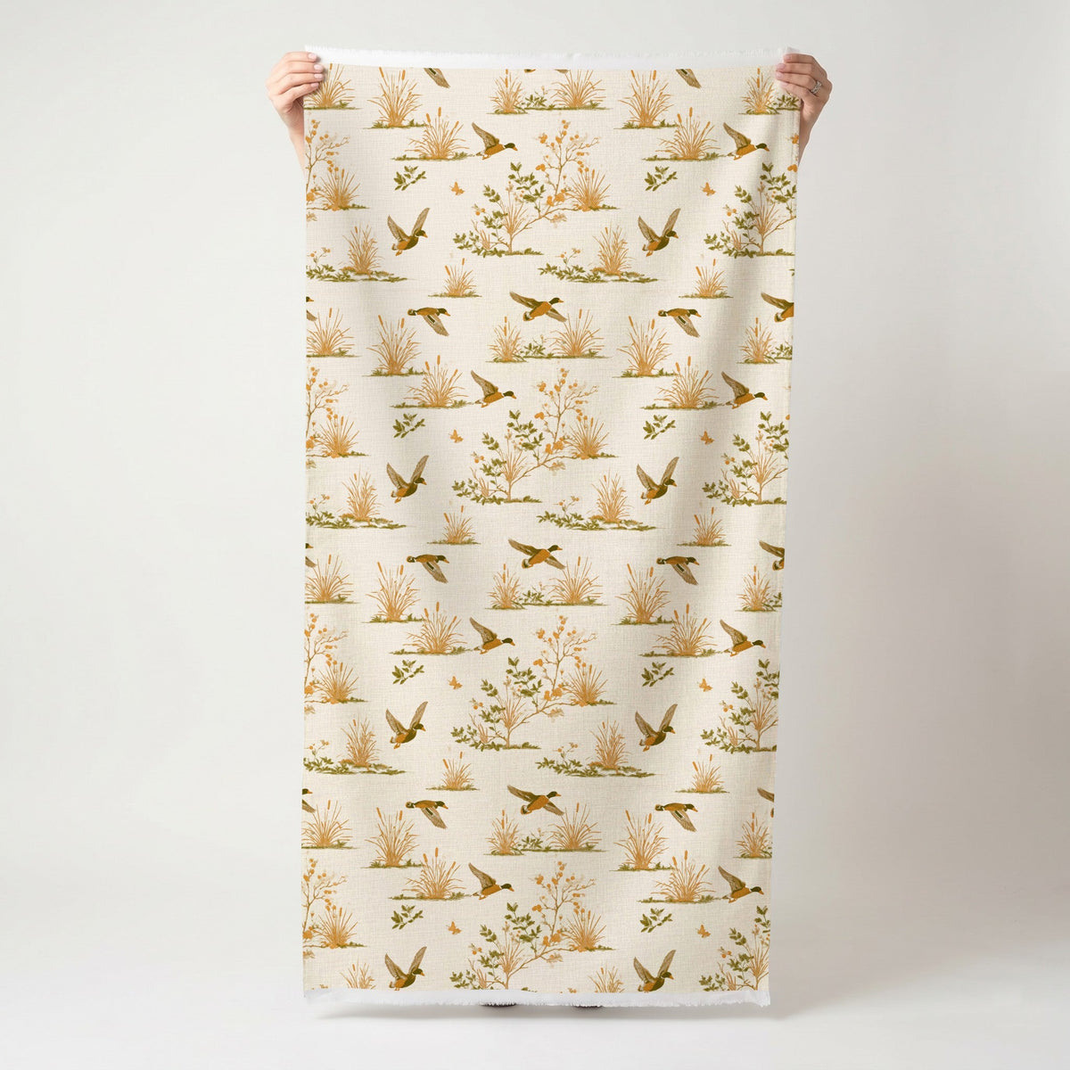 Marshland Flight - Fabric - Painted Paper