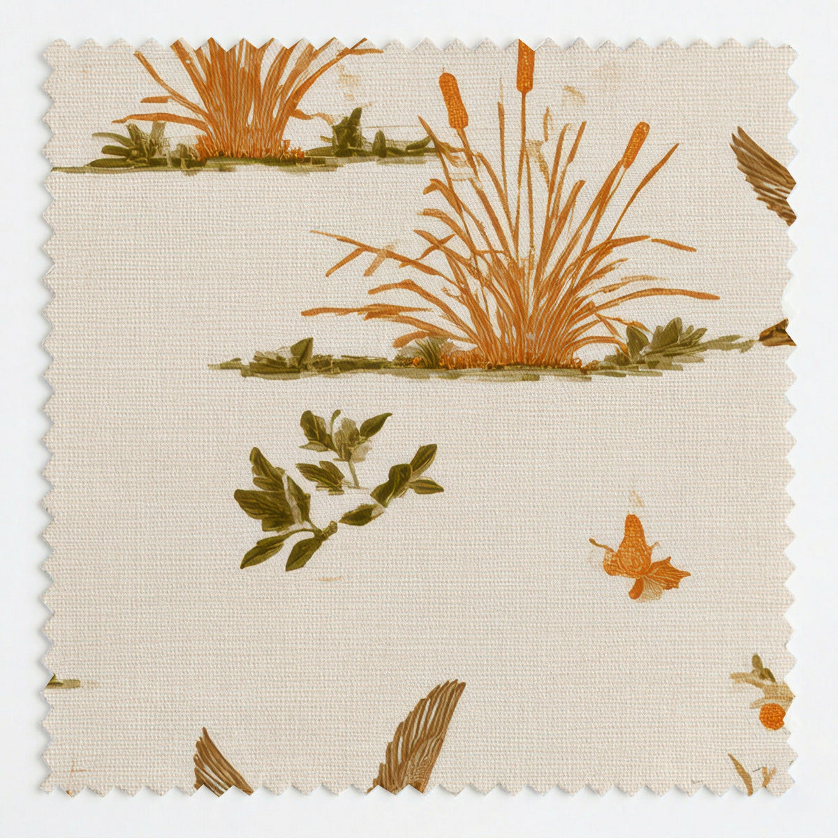 Marshland Flight - Fabric - Painted Paper