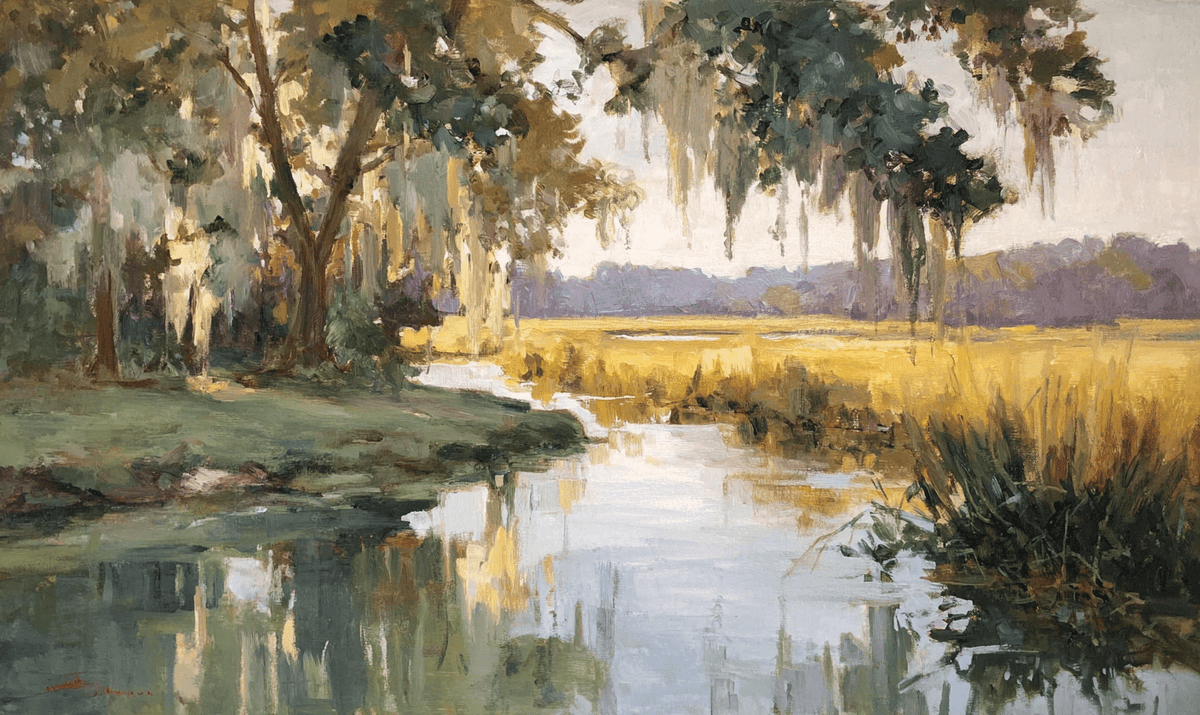 Marshside - Tapestry - Painted Paper