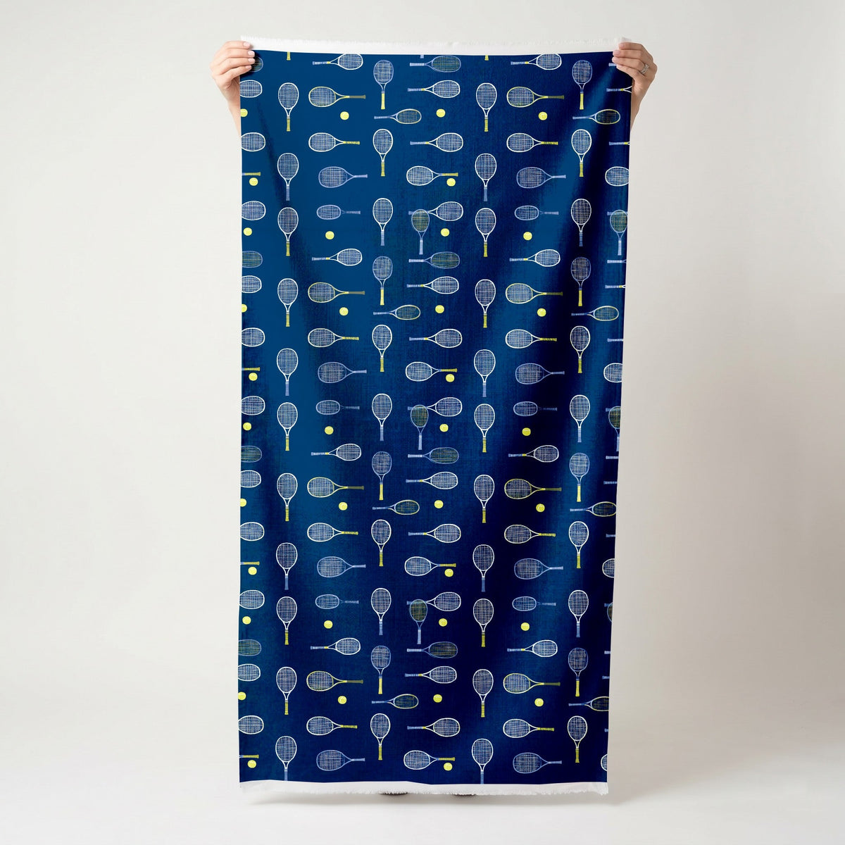 Match Point - Fabric - Painted Paper