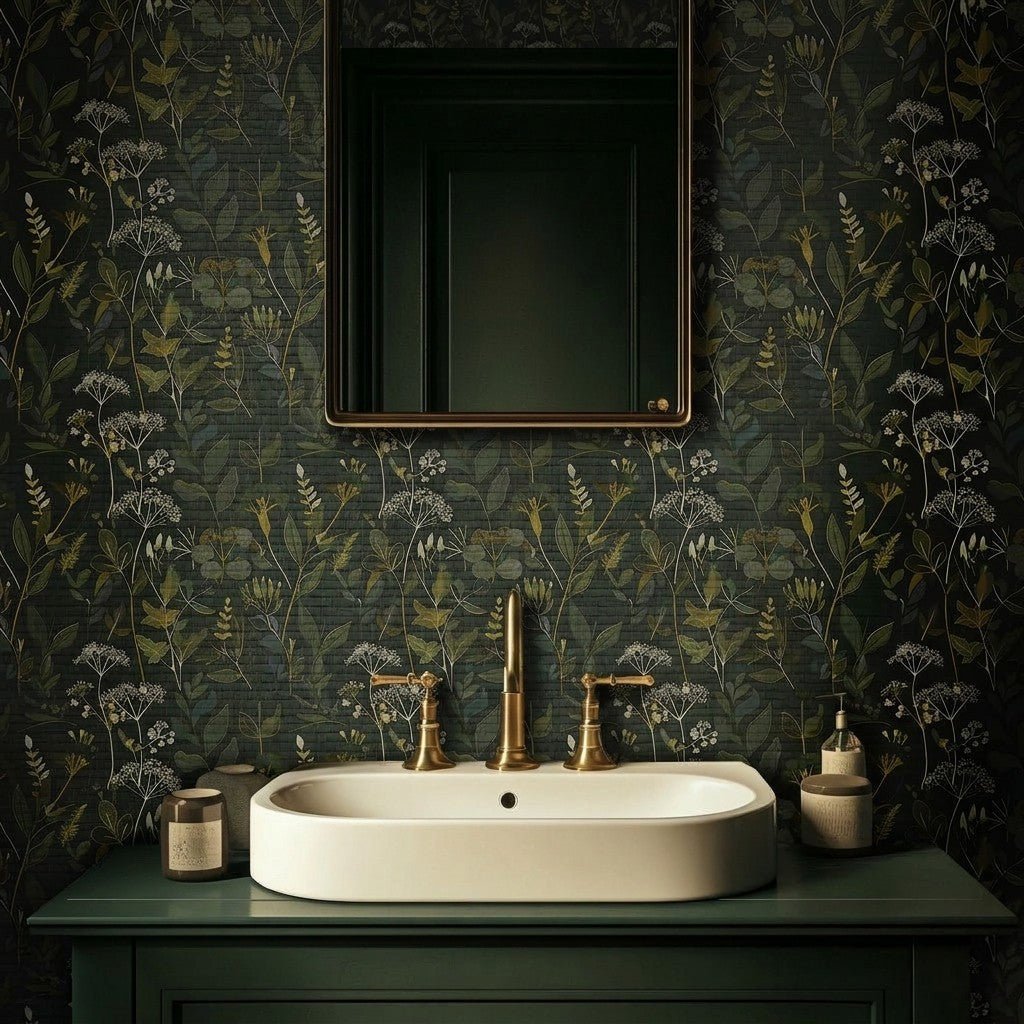 Mattie Faux Grasscloth Wallpaper - Painted Paper