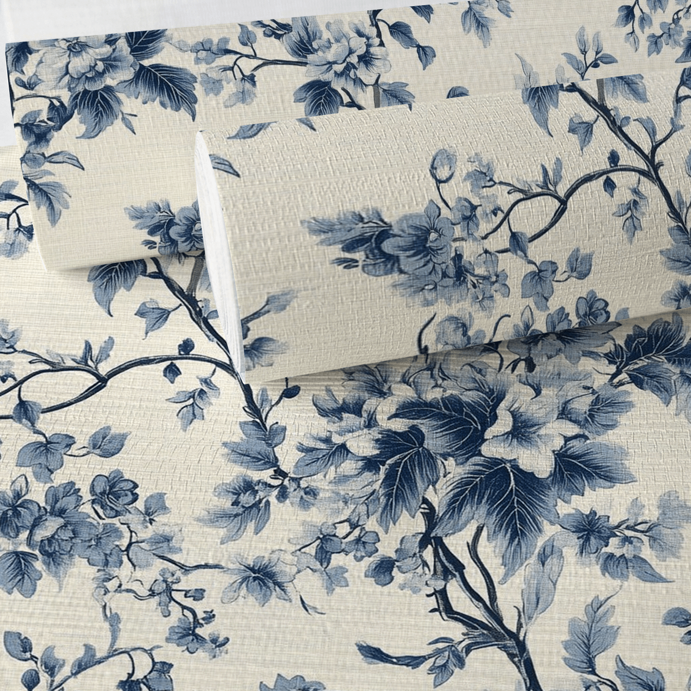 Maude Faux Grasscloth Wallpaper - Painted Paper