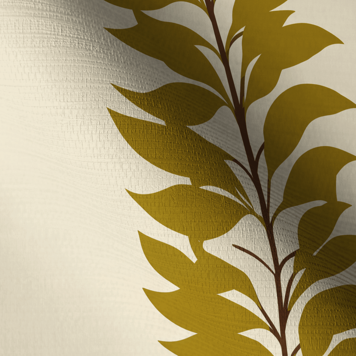 Meander Vine - Faux Grasscloth Wallpaper - Painted Paper