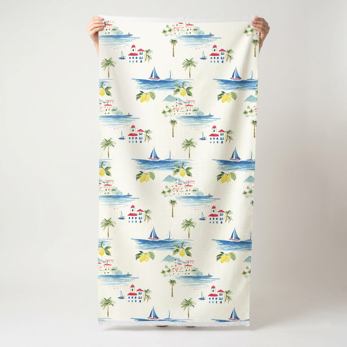 Meet You in Amalfi - Fabric - Painted Paper