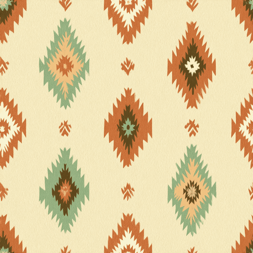 Mesa Diamonds Wallpaper - Painted Paper