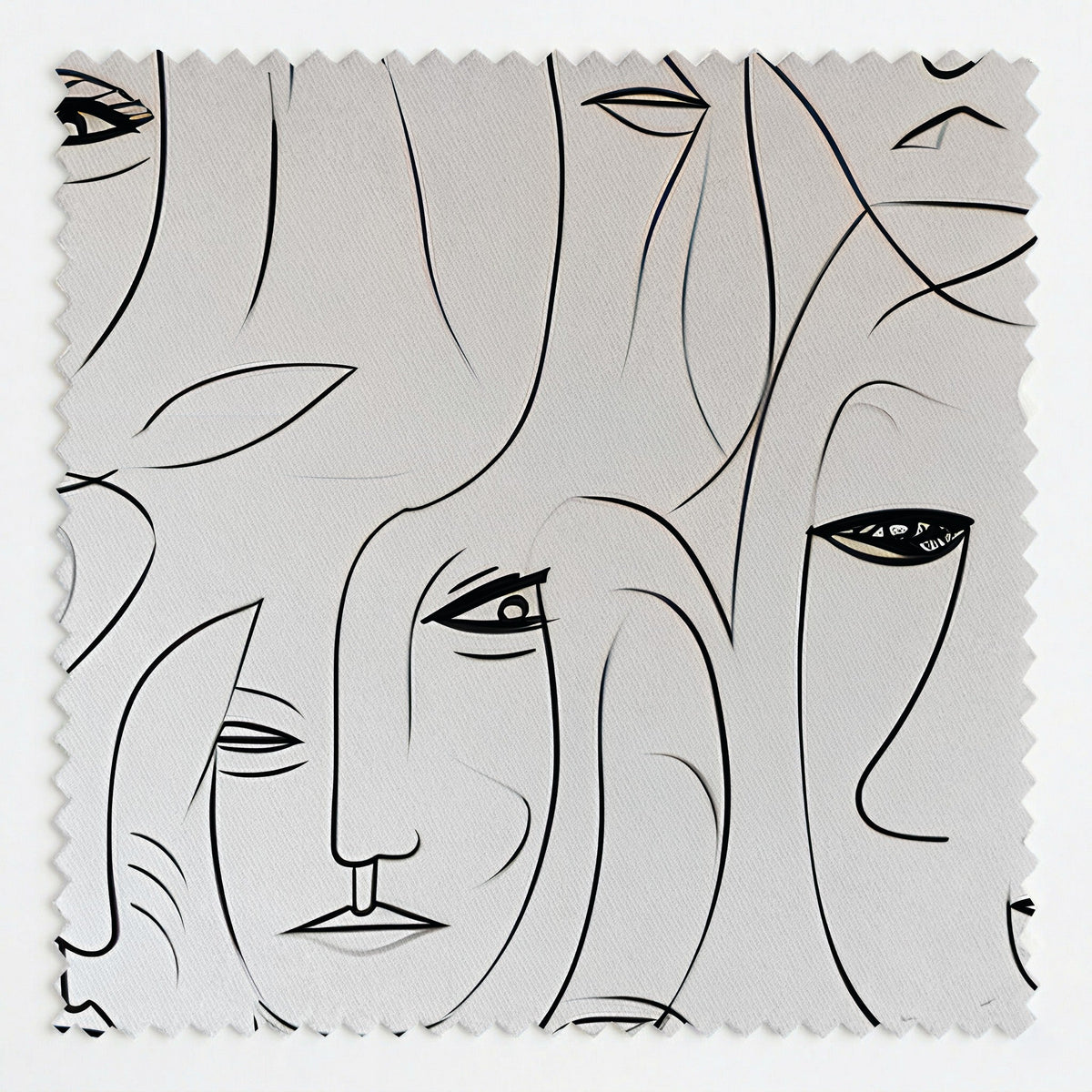 Mia Modern - Fabric - Painted Paper
