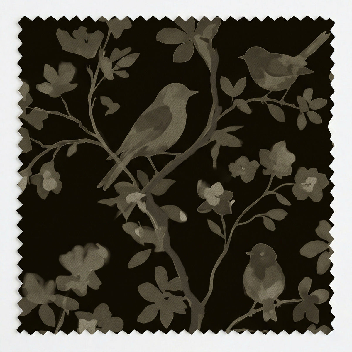 Midnight in the Garden - Fabric - Painted Paper