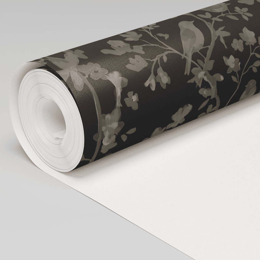 Midnight in the Garden Wallpaper - Painted Paper