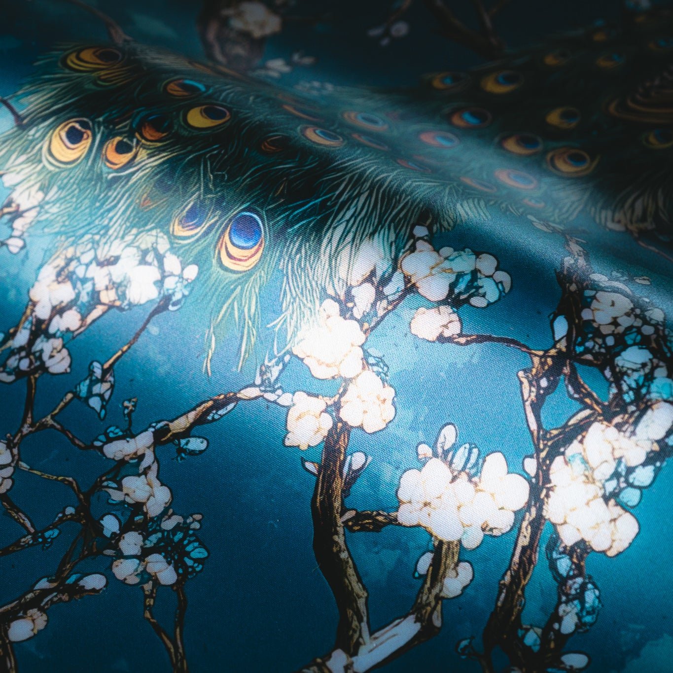 Midnight Plumage Wallpaper - Painted Paper