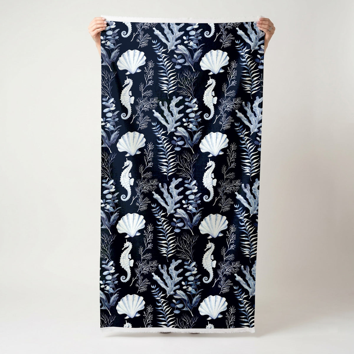 Midnight Reef - Fabric - Painted Paper