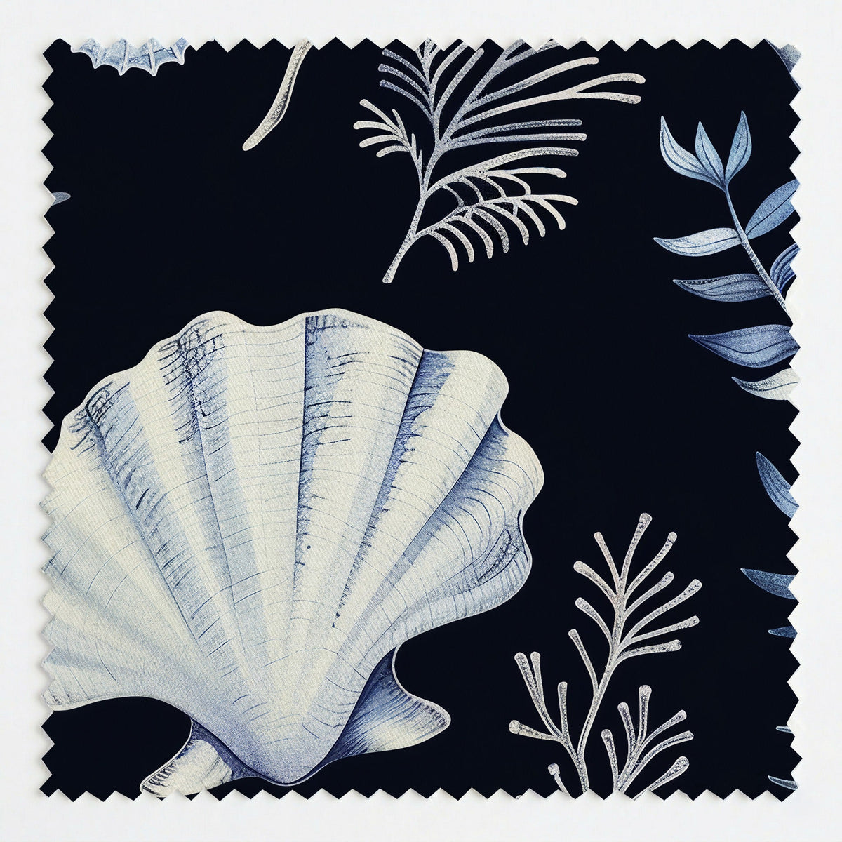Midnight Reef - Fabric - Painted Paper