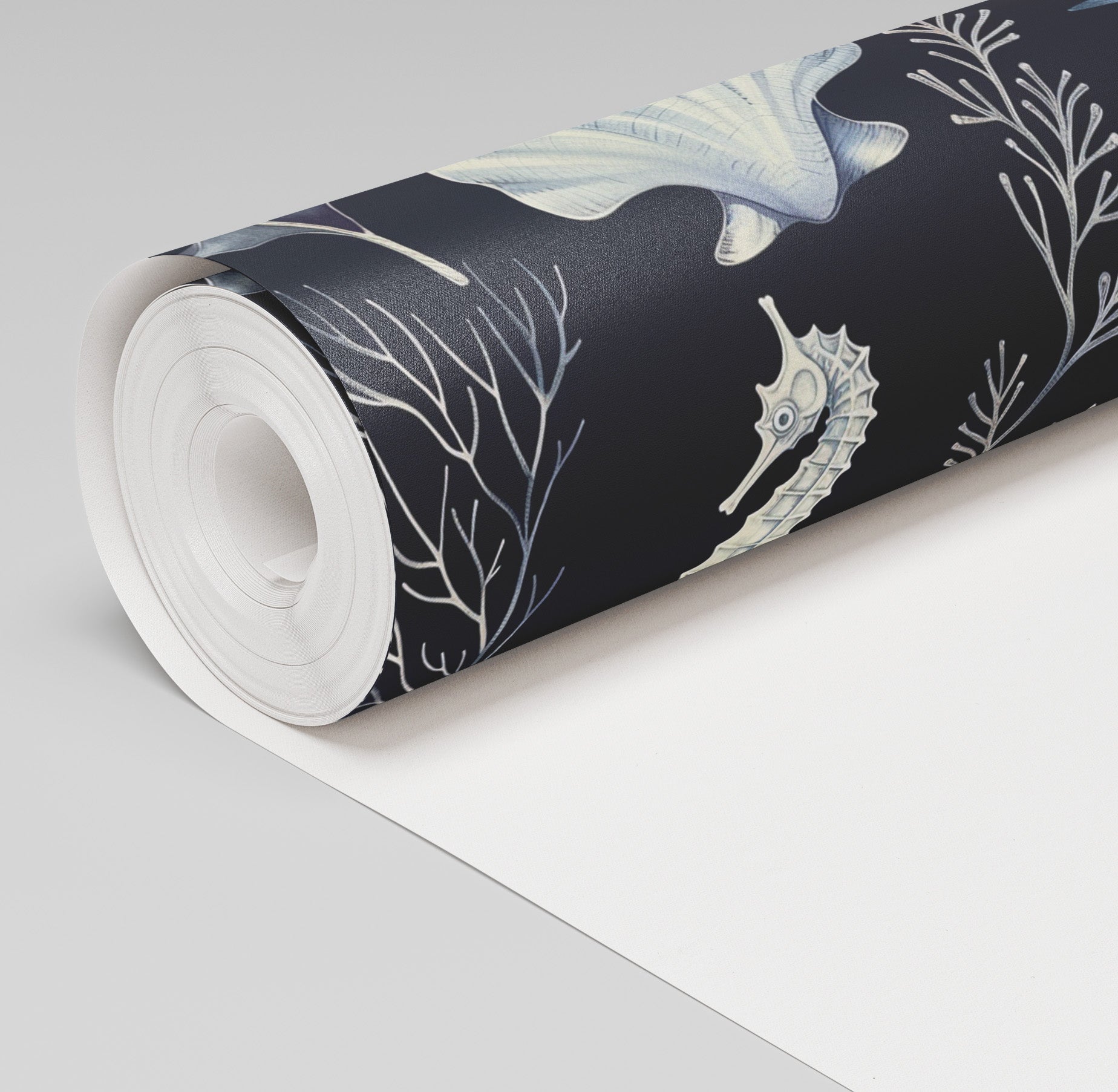 Midnight Reef Wallpaper - Painted Paper