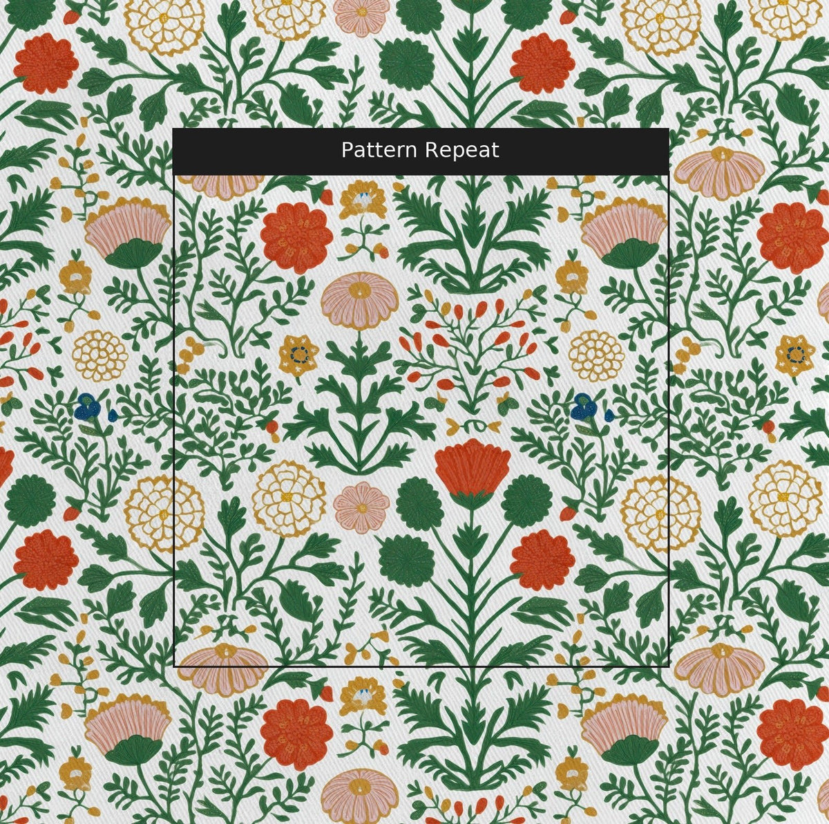Milagros - Fabric - Painted Paper