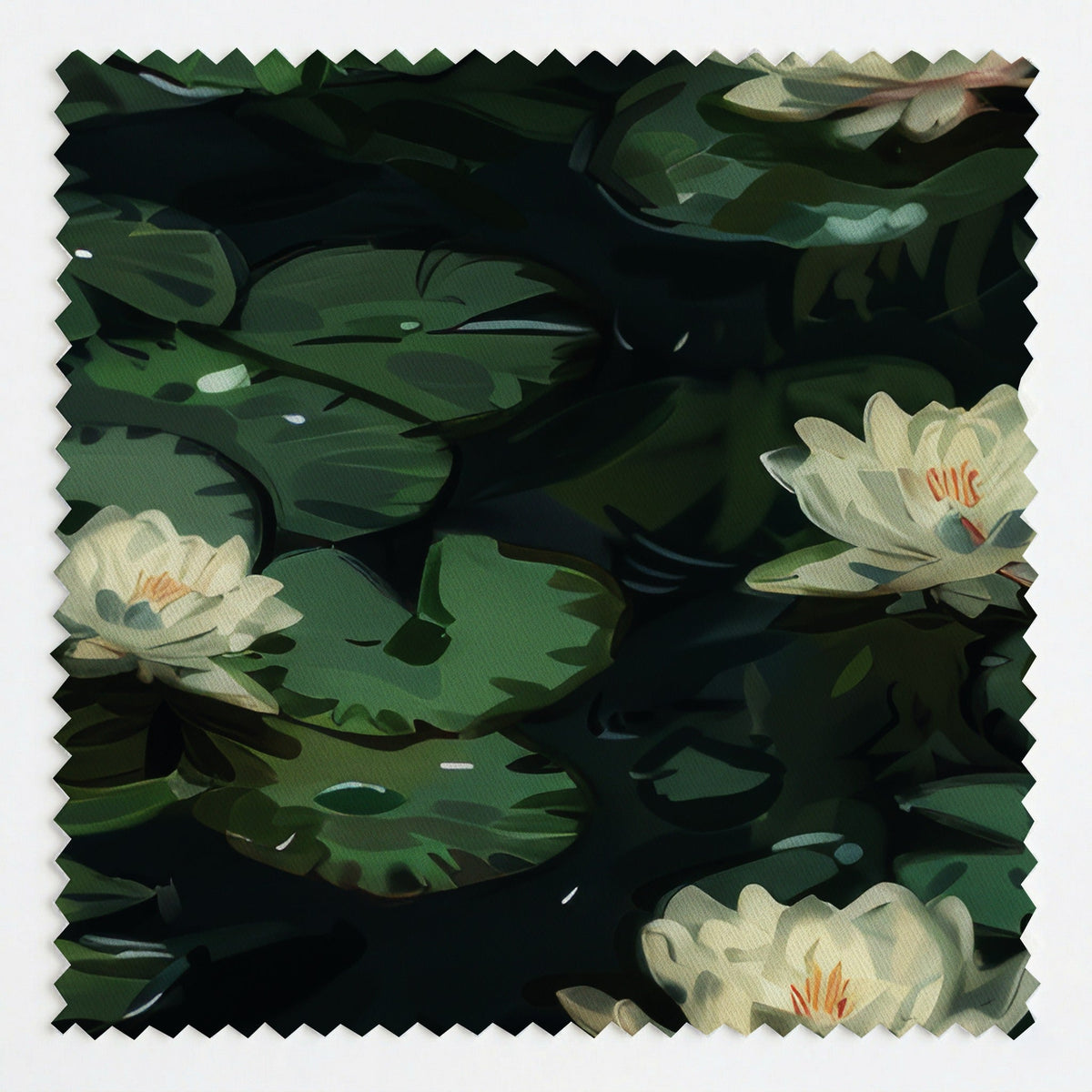 Milton Lillies - Fabric - Painted Paper