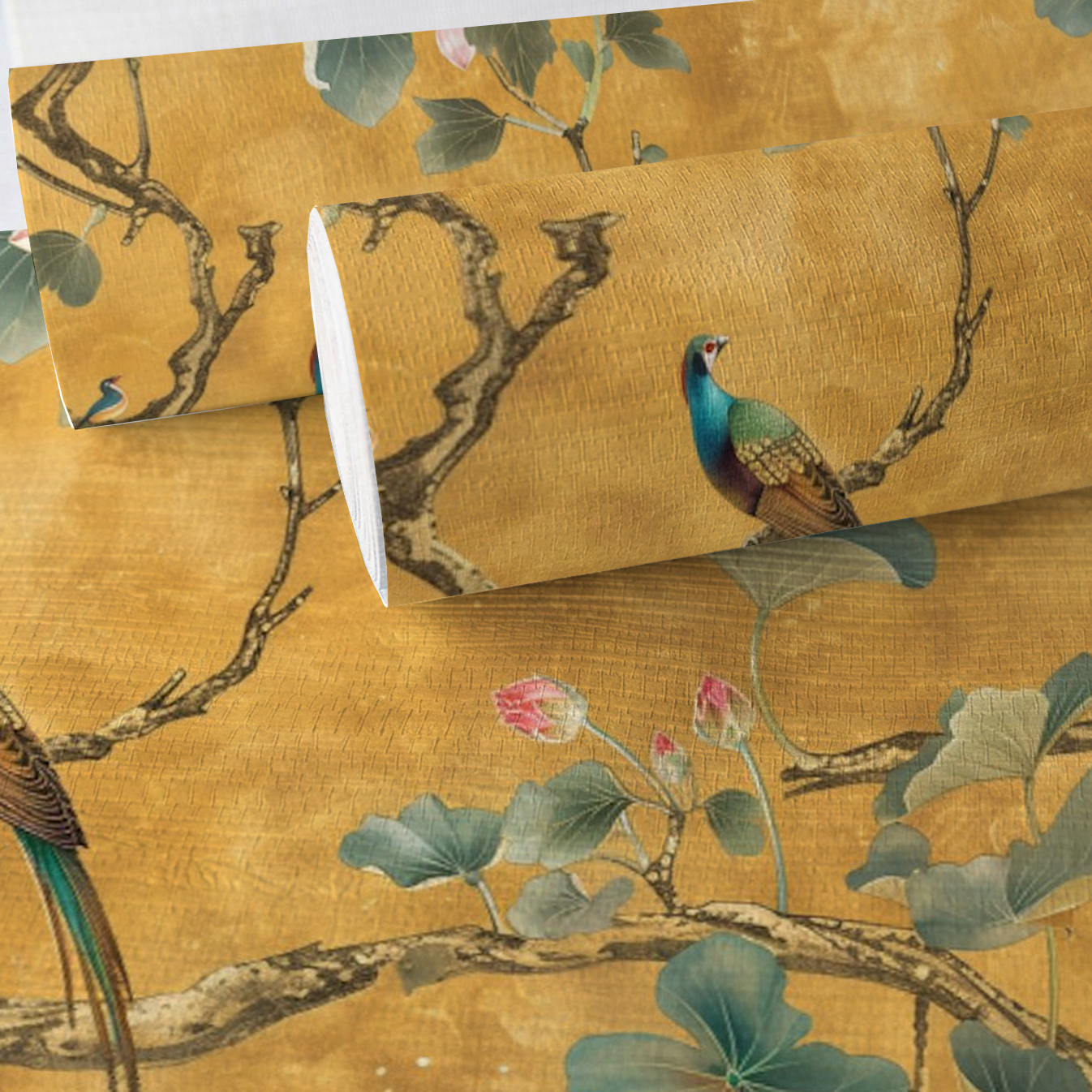 Mira Faux Grasscloth Wallpaper