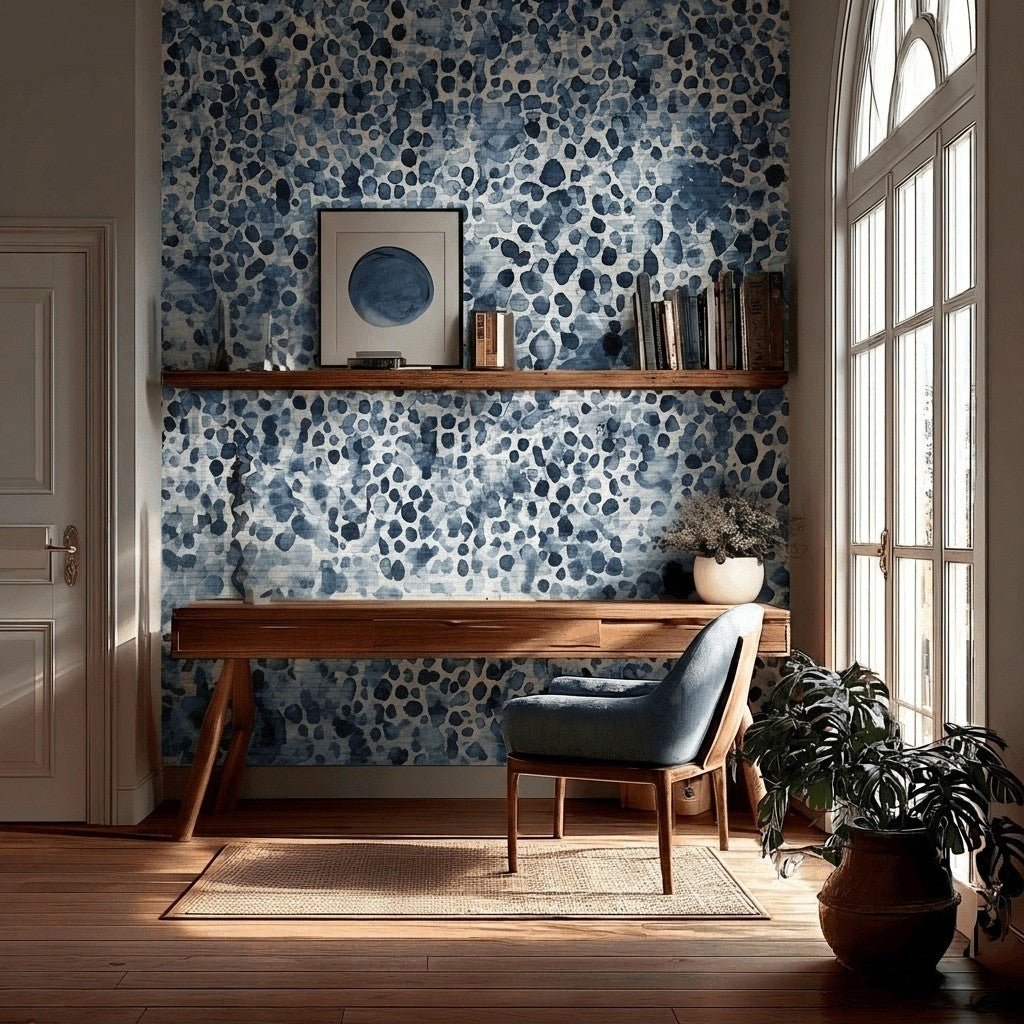 Mirren Faux Grasscloth Wallpaper - Painted Paper