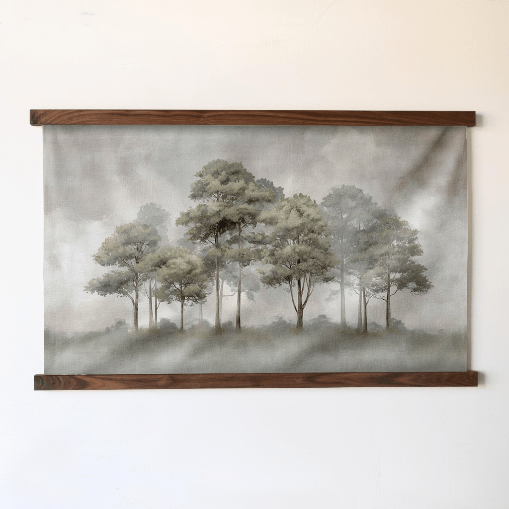 Misty Grove - Tapestry - Painted Paper