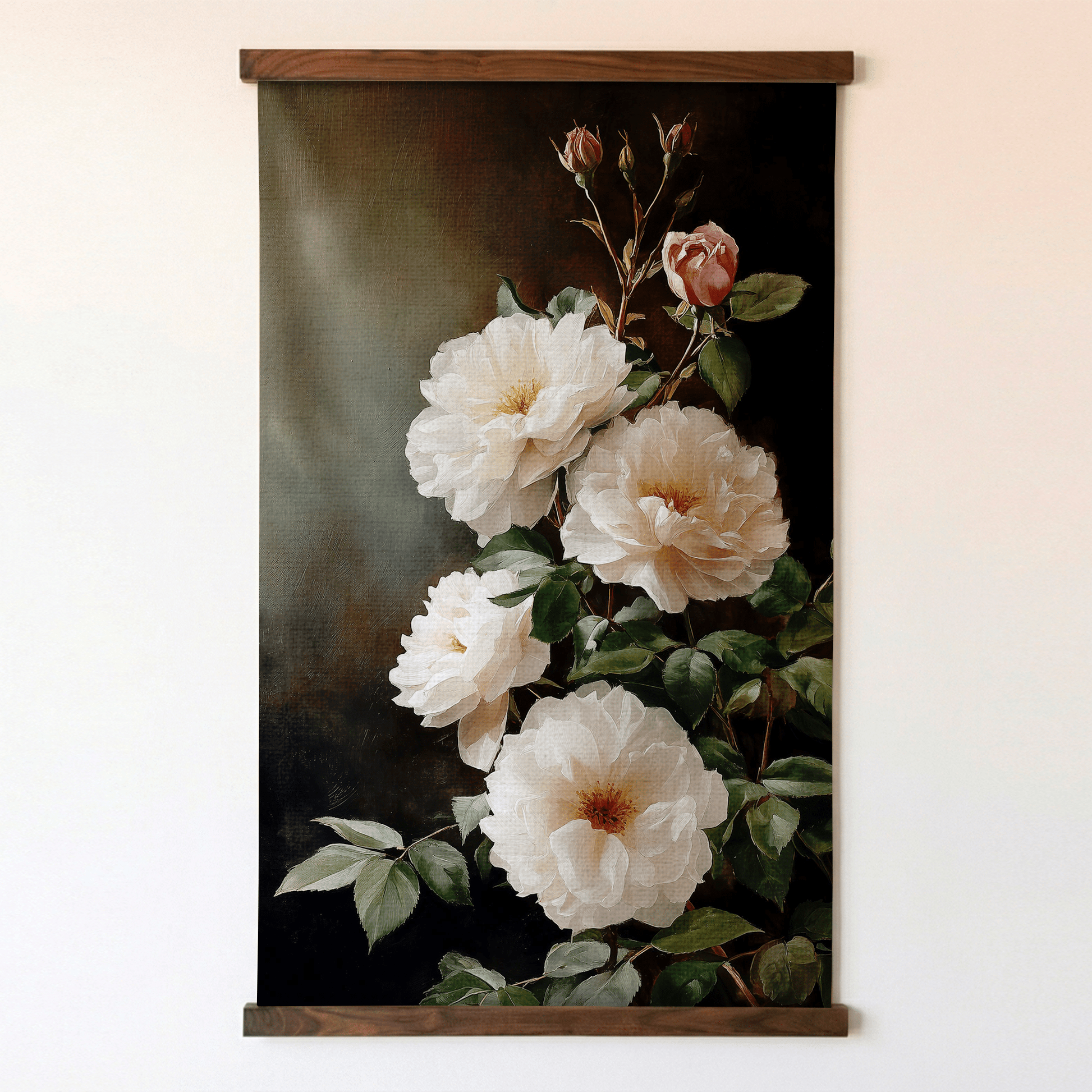 Molly Blooms - Tapestry - Painted Paper