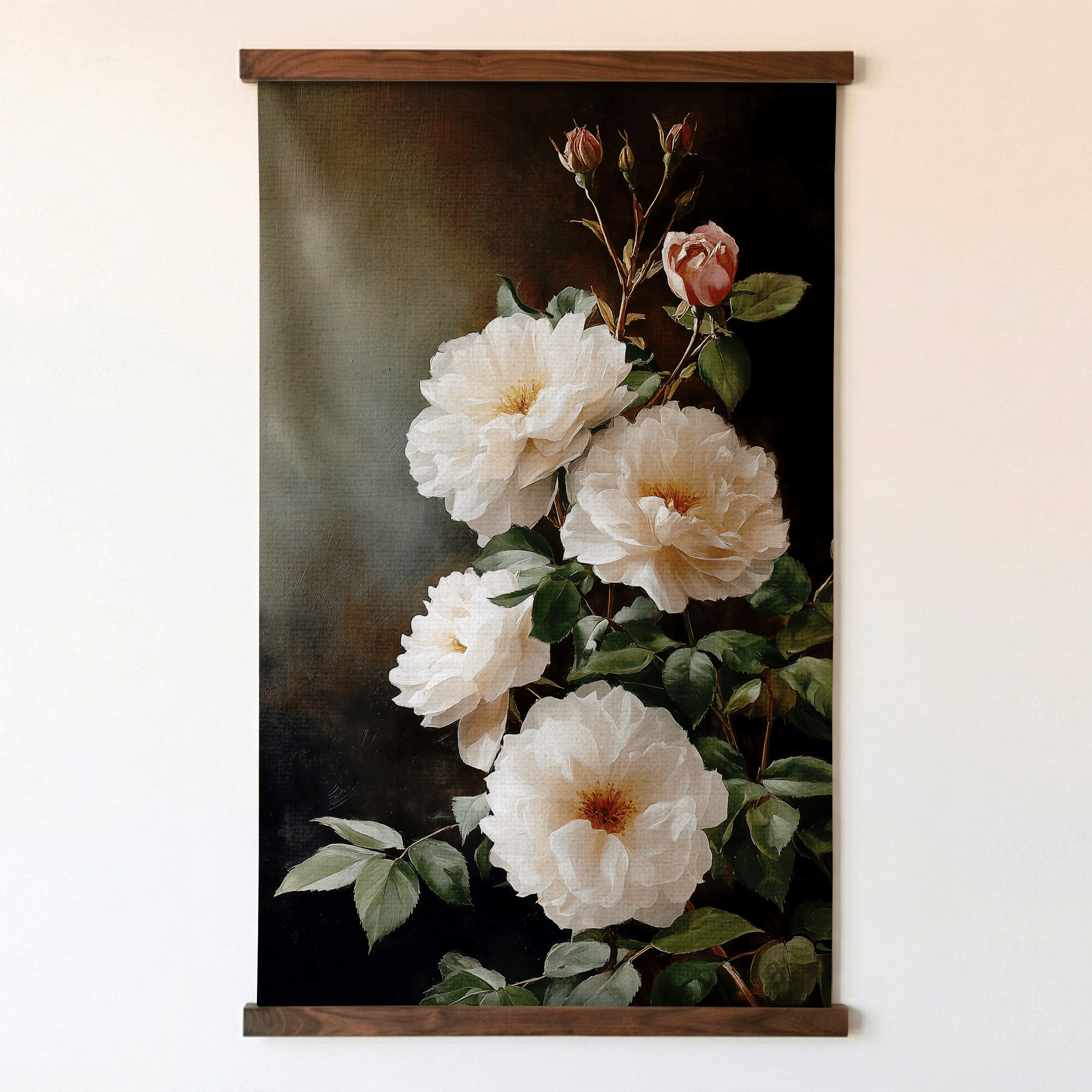 Molly Blooms - Tapestry - Painted Paper