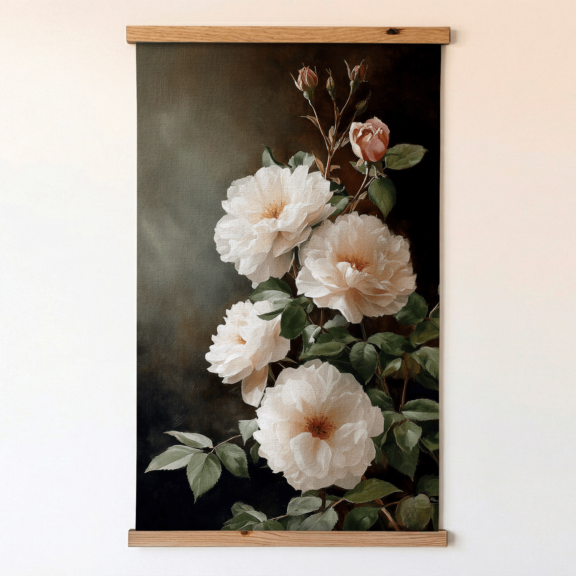 Molly Blooms - Tapestry - Painted Paper