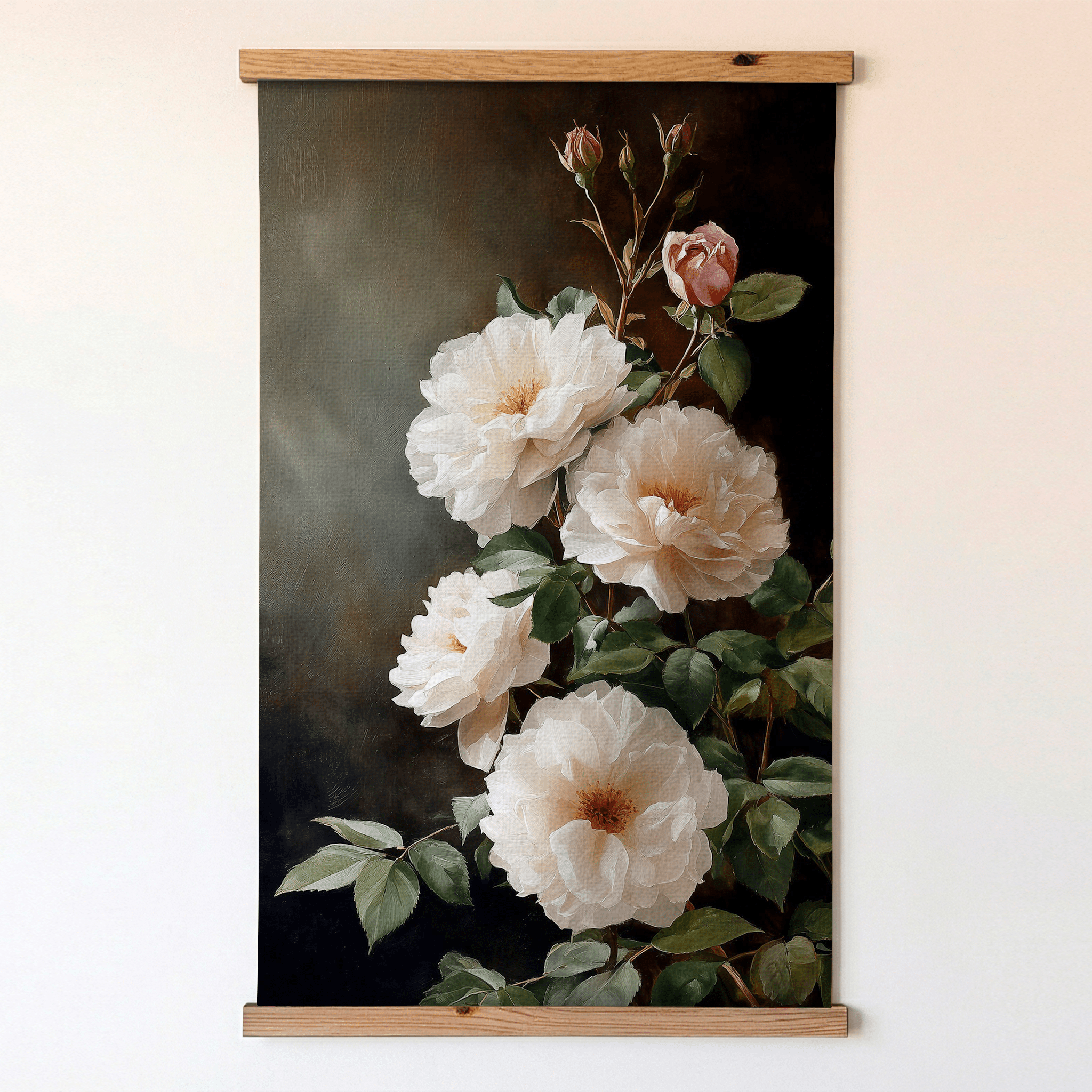 Molly Blooms - Tapestry - Painted Paper
