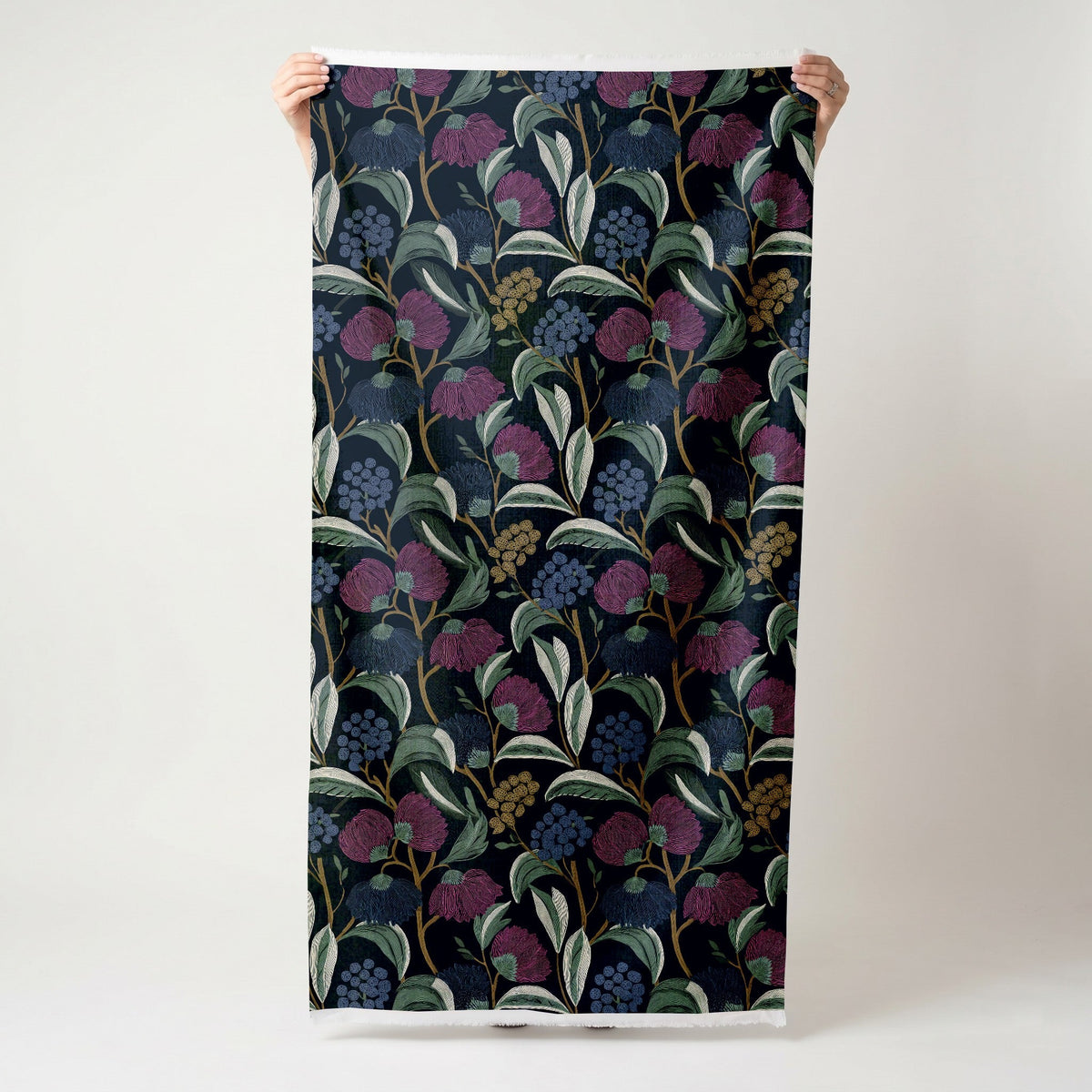 Moody Margo - Fabric - Painted Paper